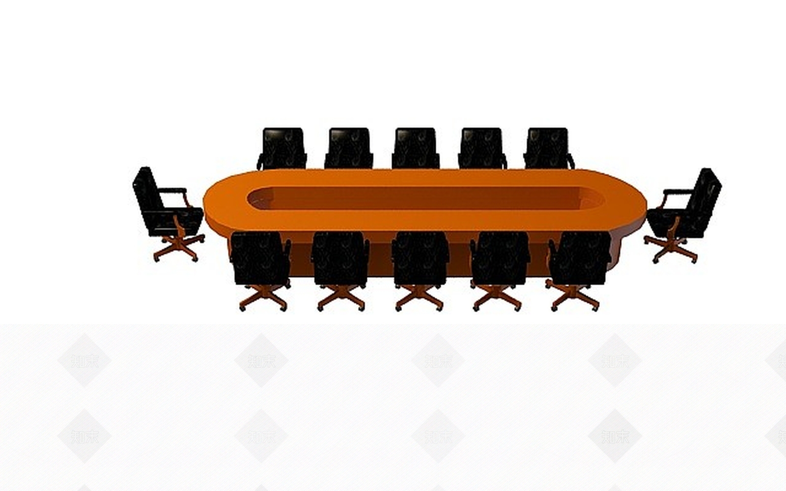 现代书桌椅3D模型下载【ID:1199765150】