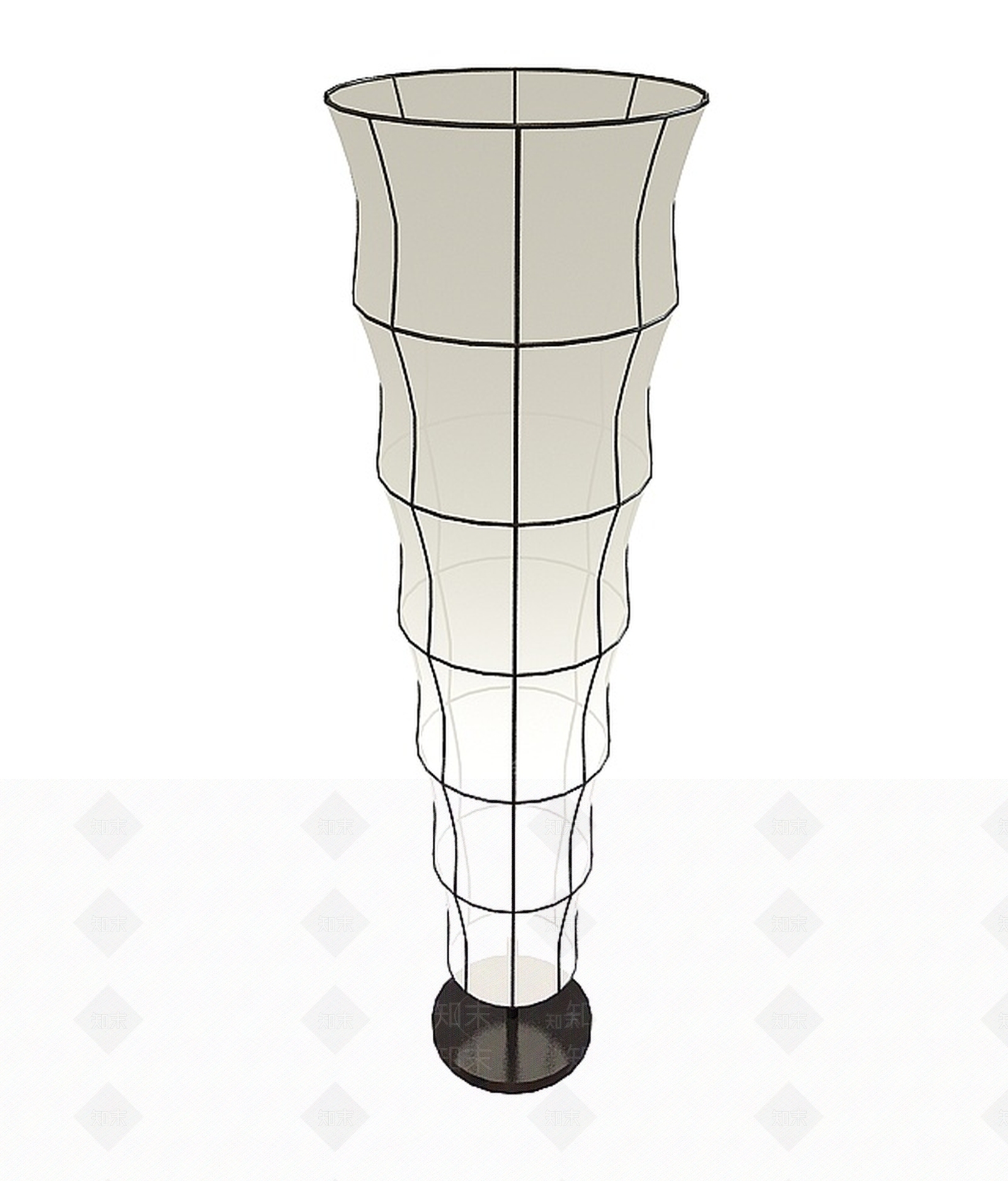 现代装饰落地灯3D模型下载【ID:1197643308】