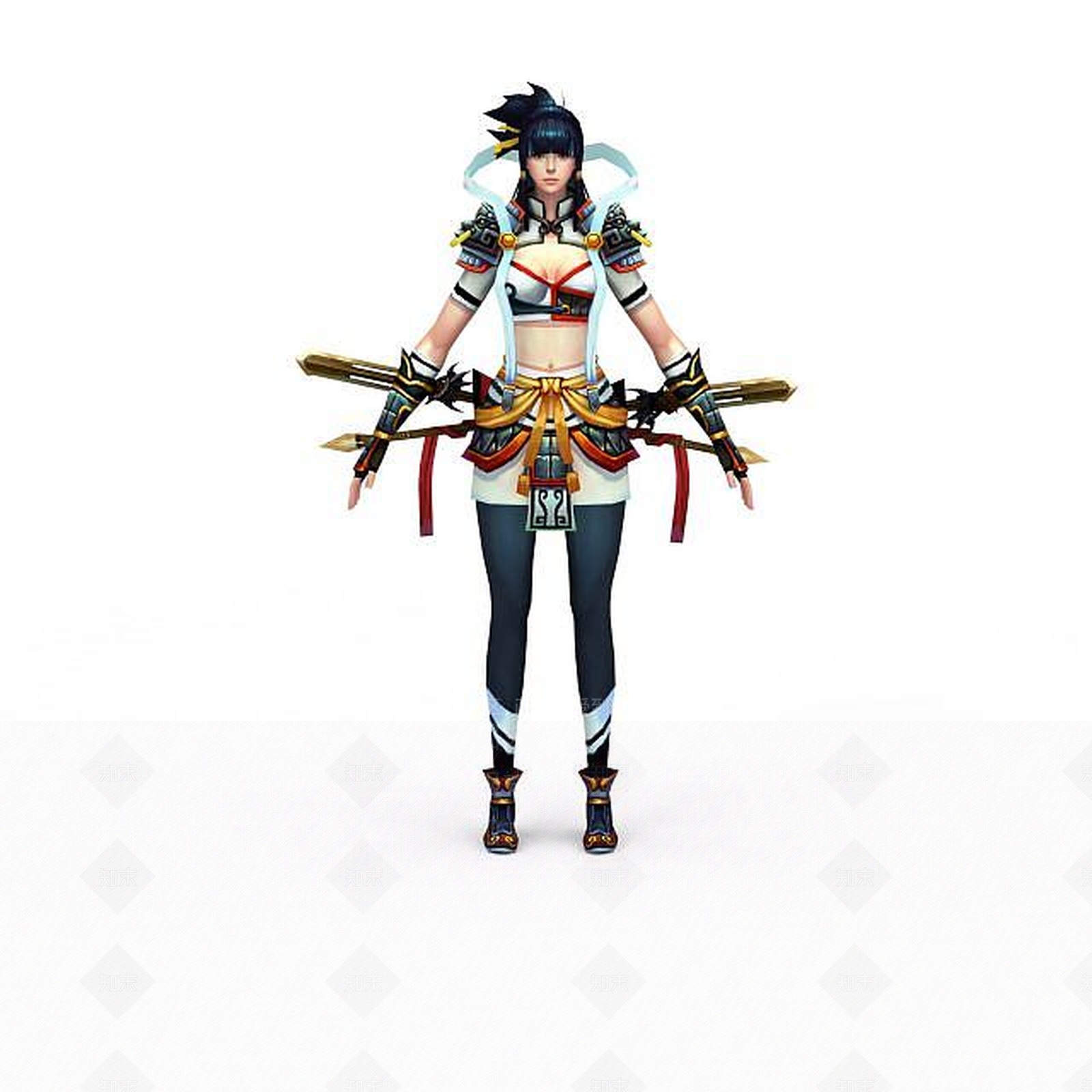 现代虚拟人物3D模型下载【ID:1199838303】