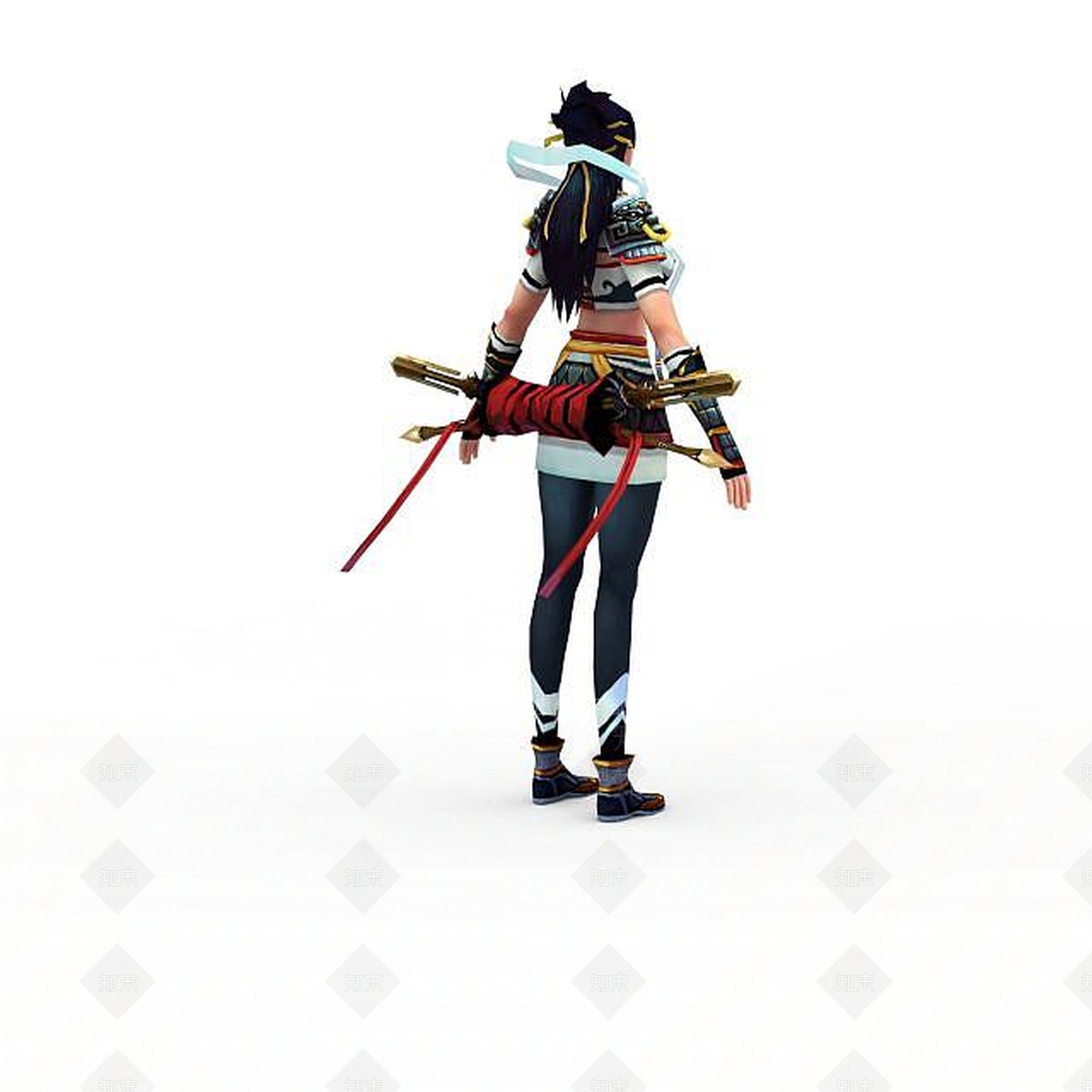 现代虚拟人物3D模型下载【ID:1199838303】
