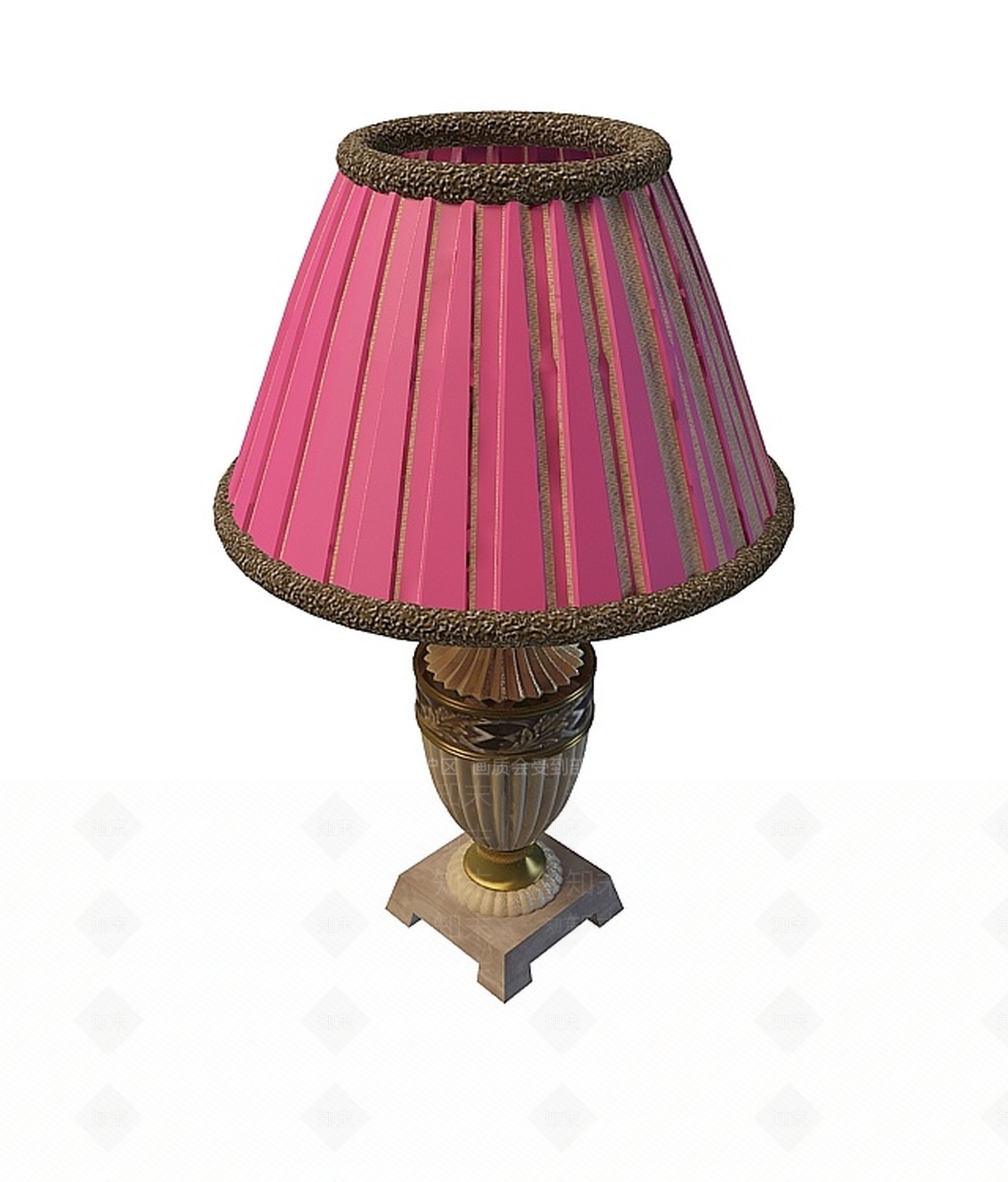 现代简单台灯3D模型下载【ID:1197643653】