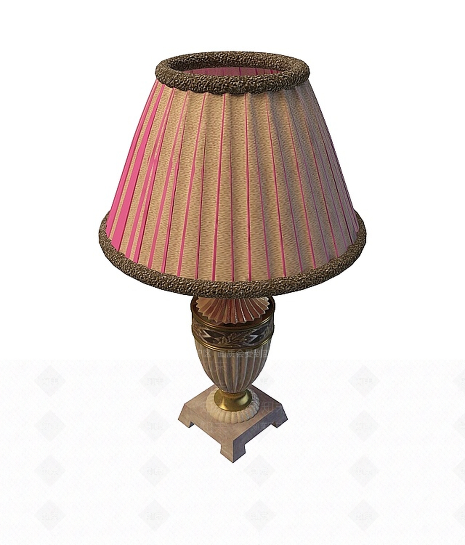 现代简单台灯3D模型下载【ID:1197643653】