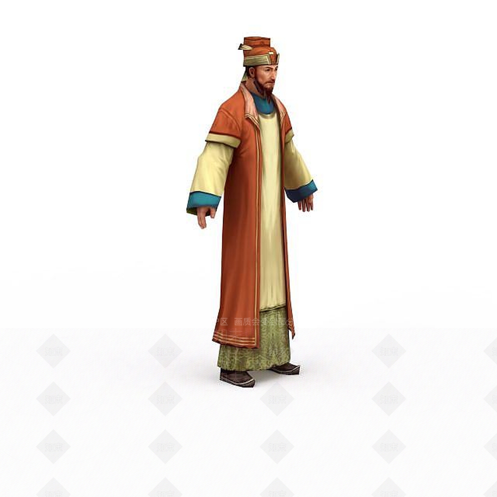 现代虚拟人物3D模型下载【ID:1199850852】