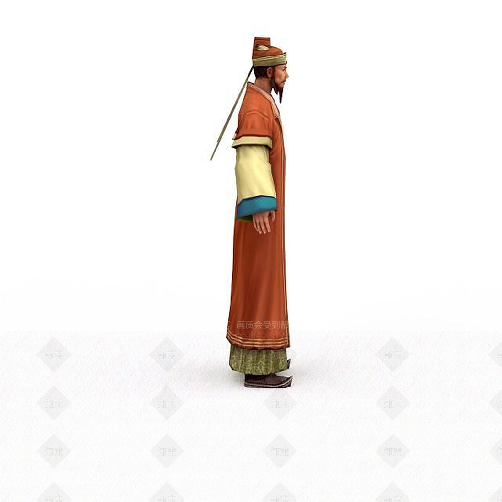 现代虚拟人物3D模型下载【ID:1199850852】