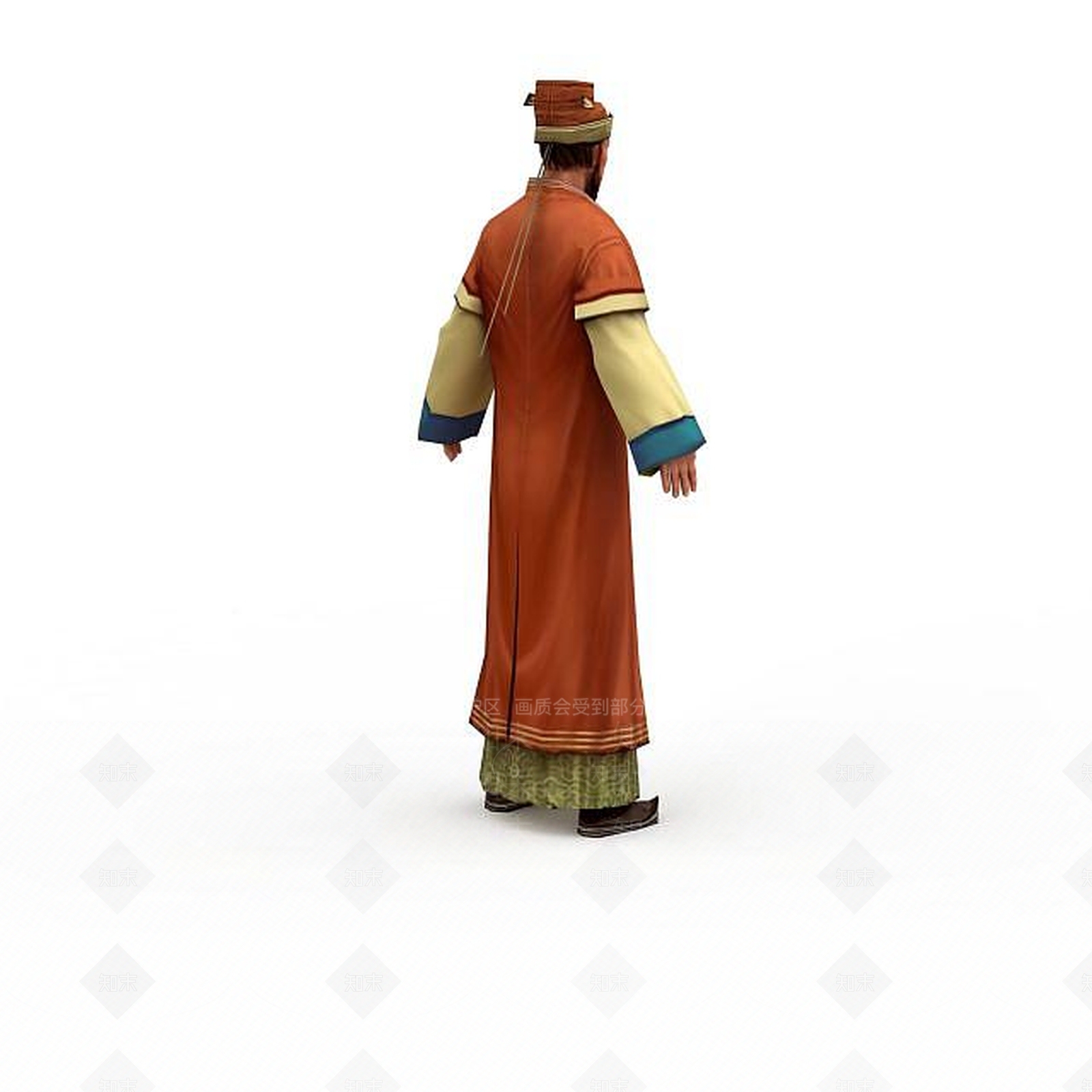 现代虚拟人物3D模型下载【ID:1199850852】