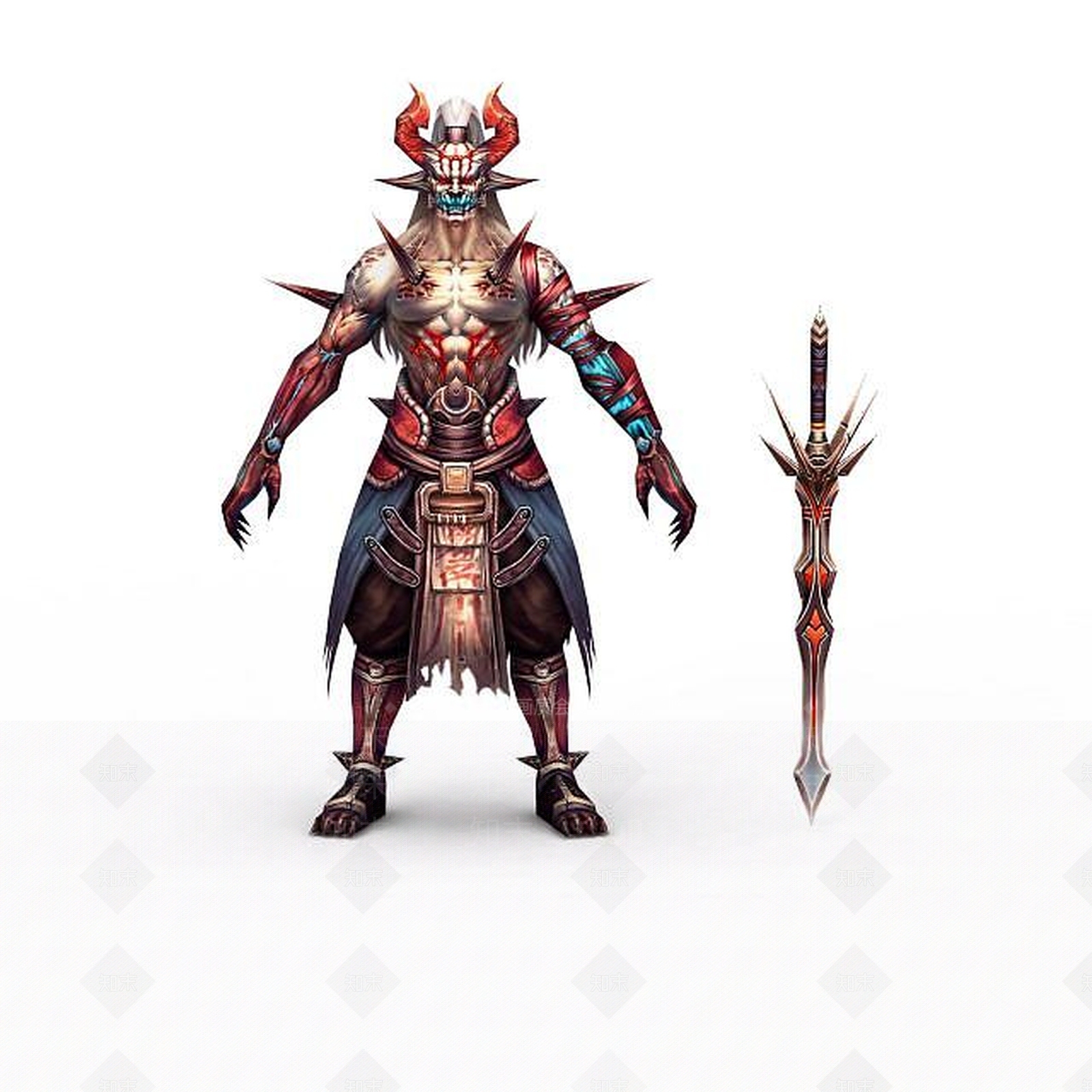 现代虚拟人物3D模型下载【ID:1199838149】