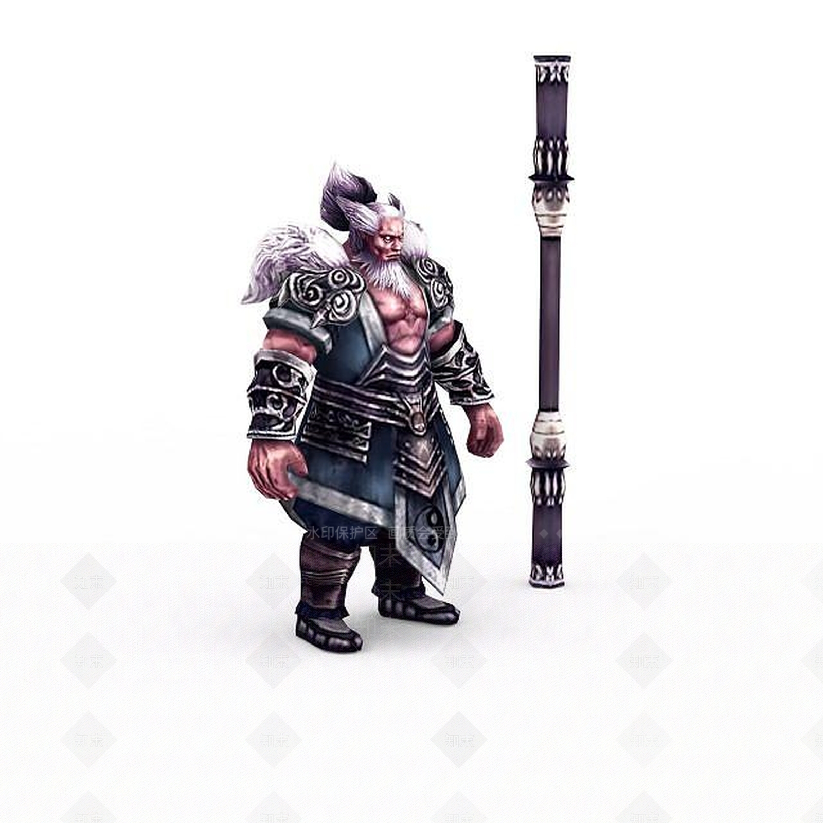 现代虚拟人物3D模型下载【ID:1199764858】