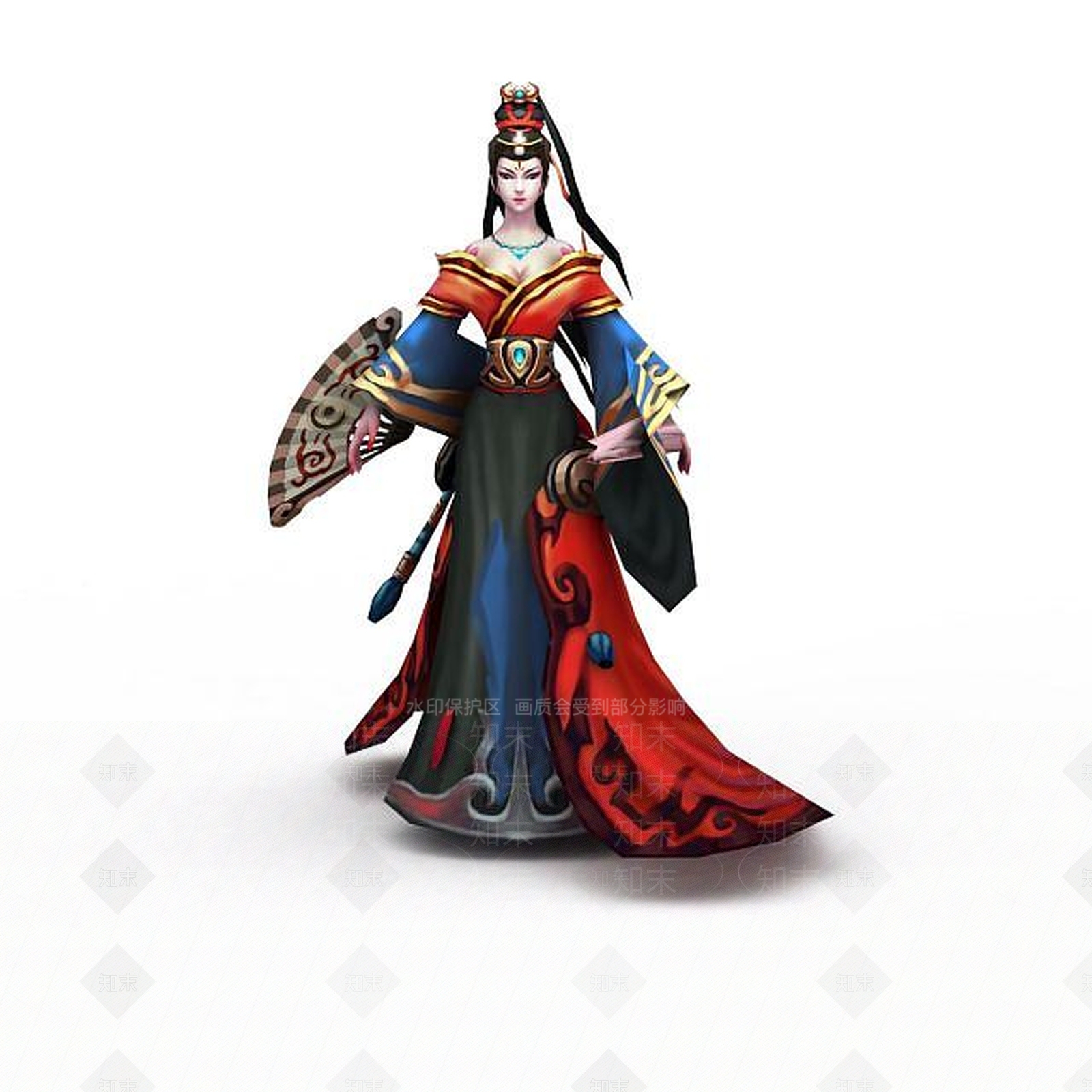 现代虚拟人物3D模型下载【ID:1199833444】