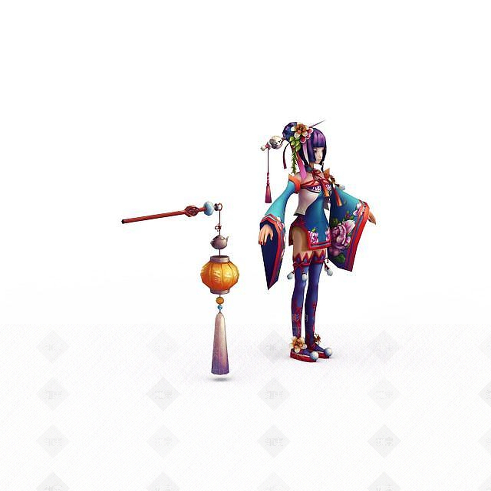 现代虚拟人物3D模型下载【ID:1199769796】
