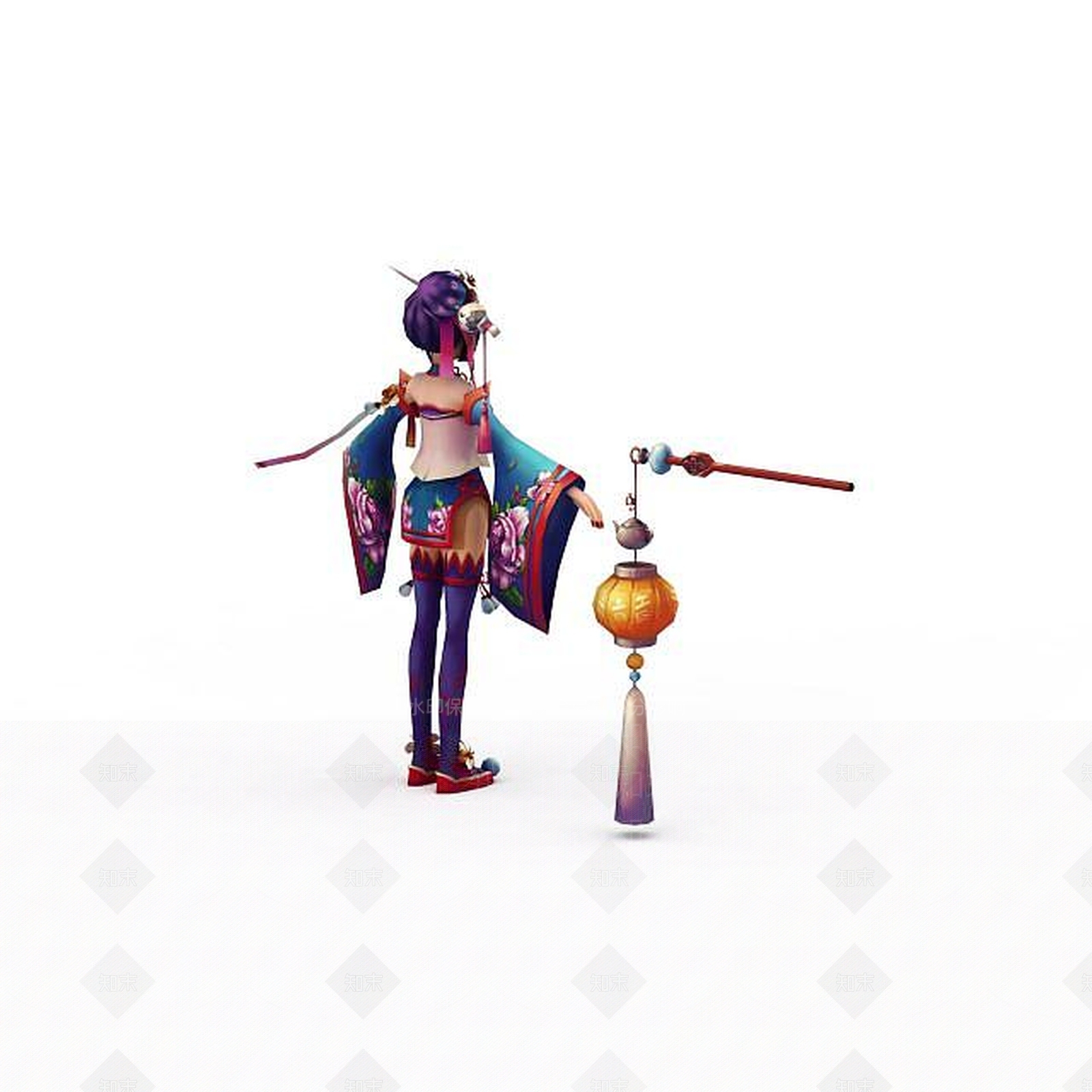 现代虚拟人物3D模型下载【ID:1199769796】