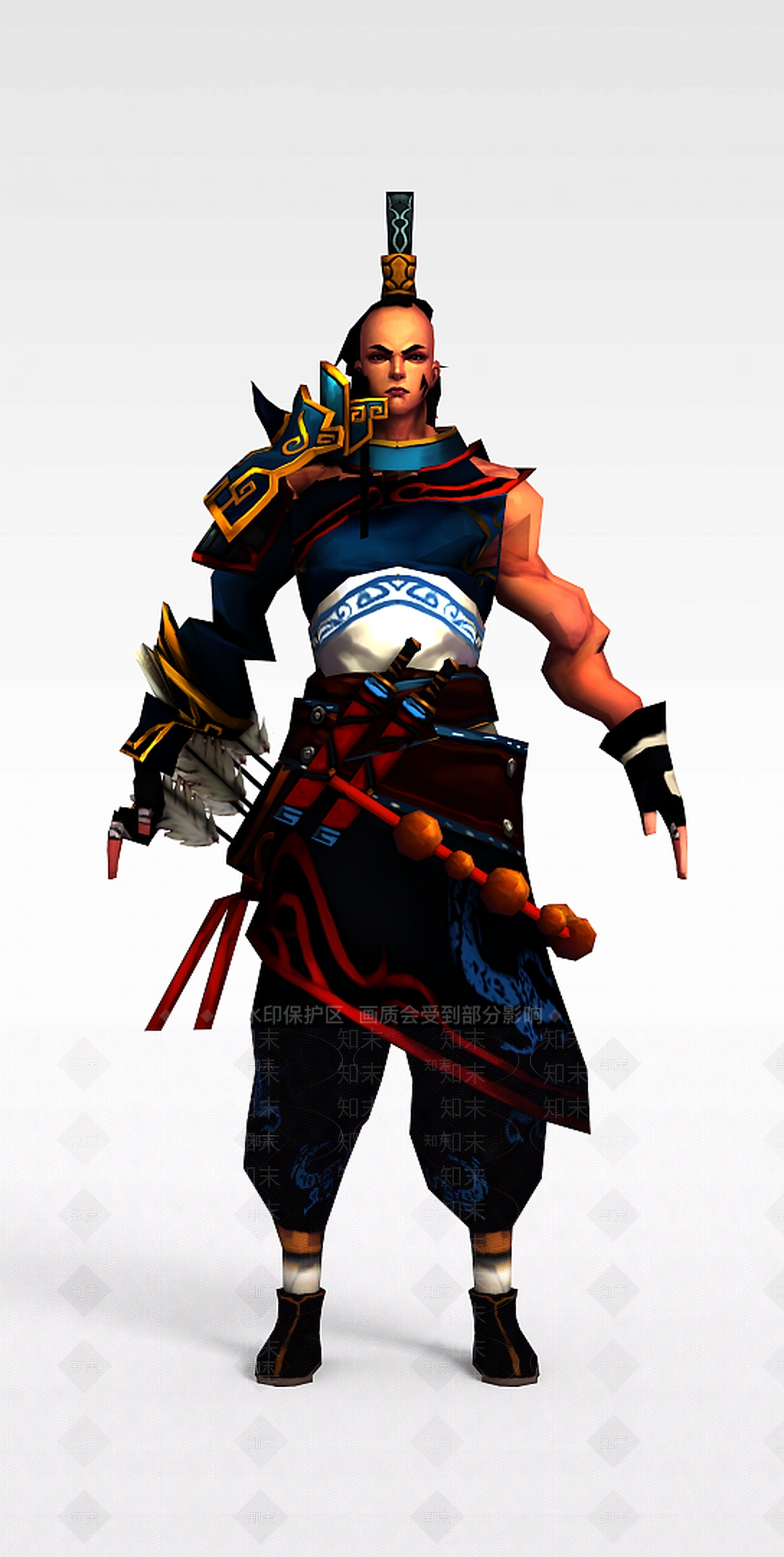 现代虚拟人物3D模型下载【ID:1199843667】
