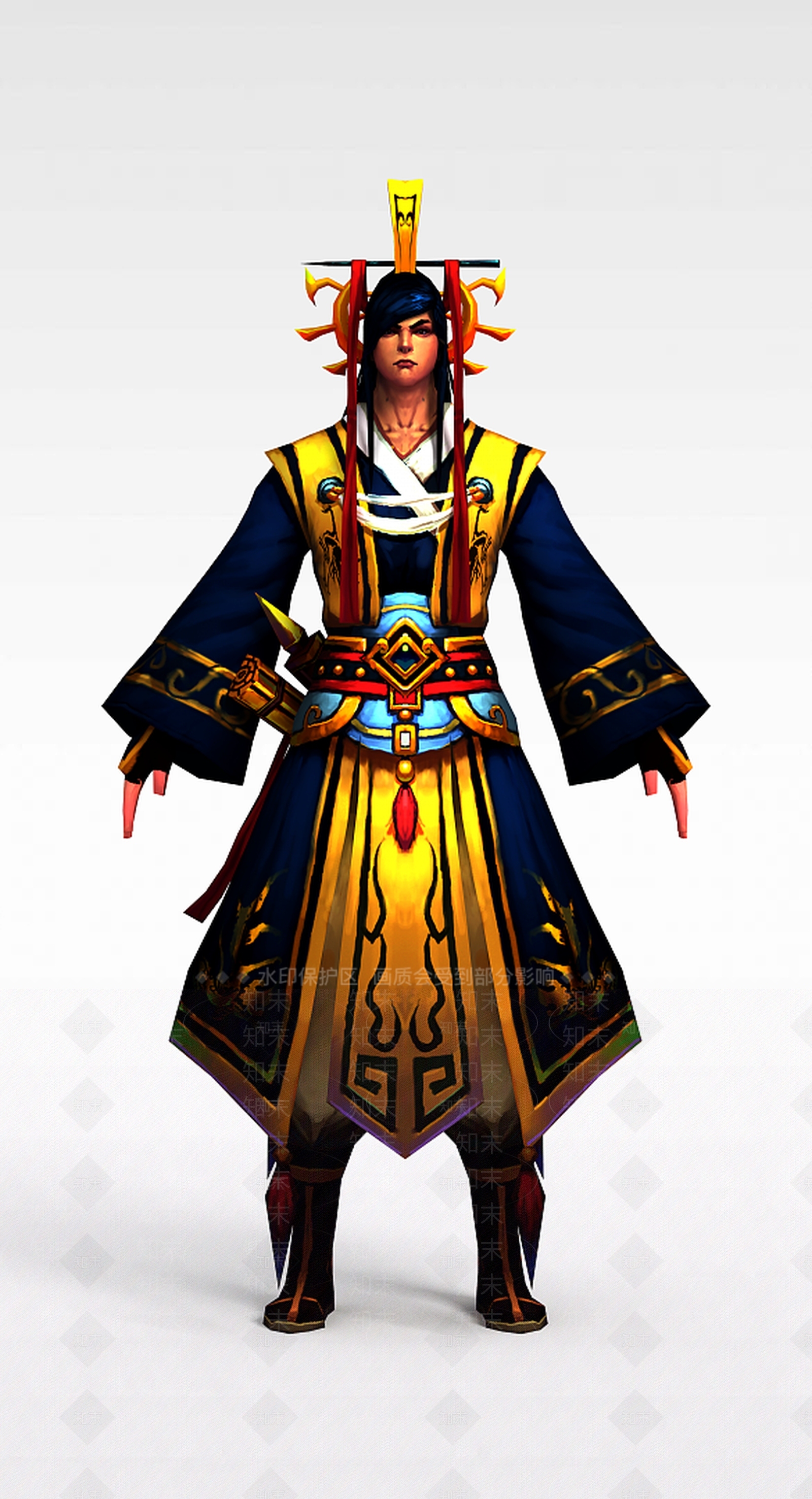 现代虚拟人物3D模型下载【ID:1199833387】