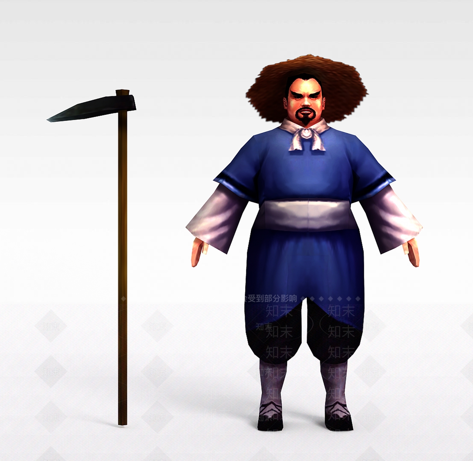 现代虚拟人物3D模型下载【ID:1199843646】