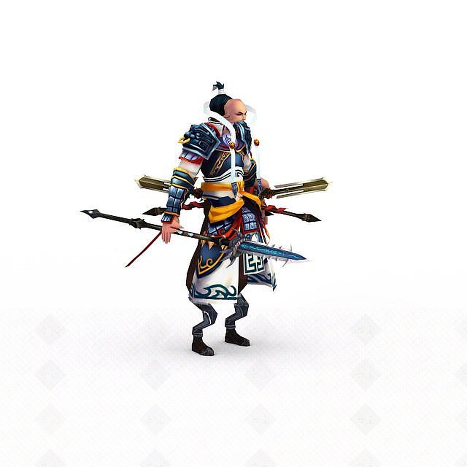 现代虚拟人物3D模型下载【ID:1199833304】