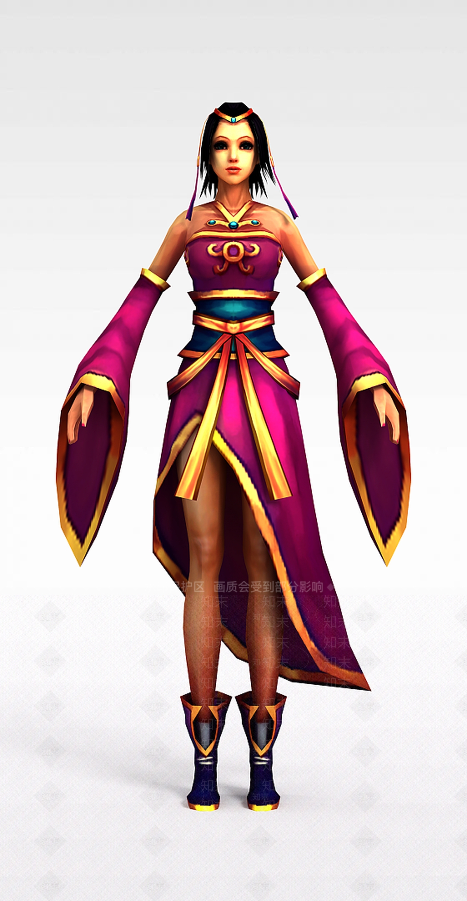 现代虚拟人物3D模型下载【ID:1199779800】