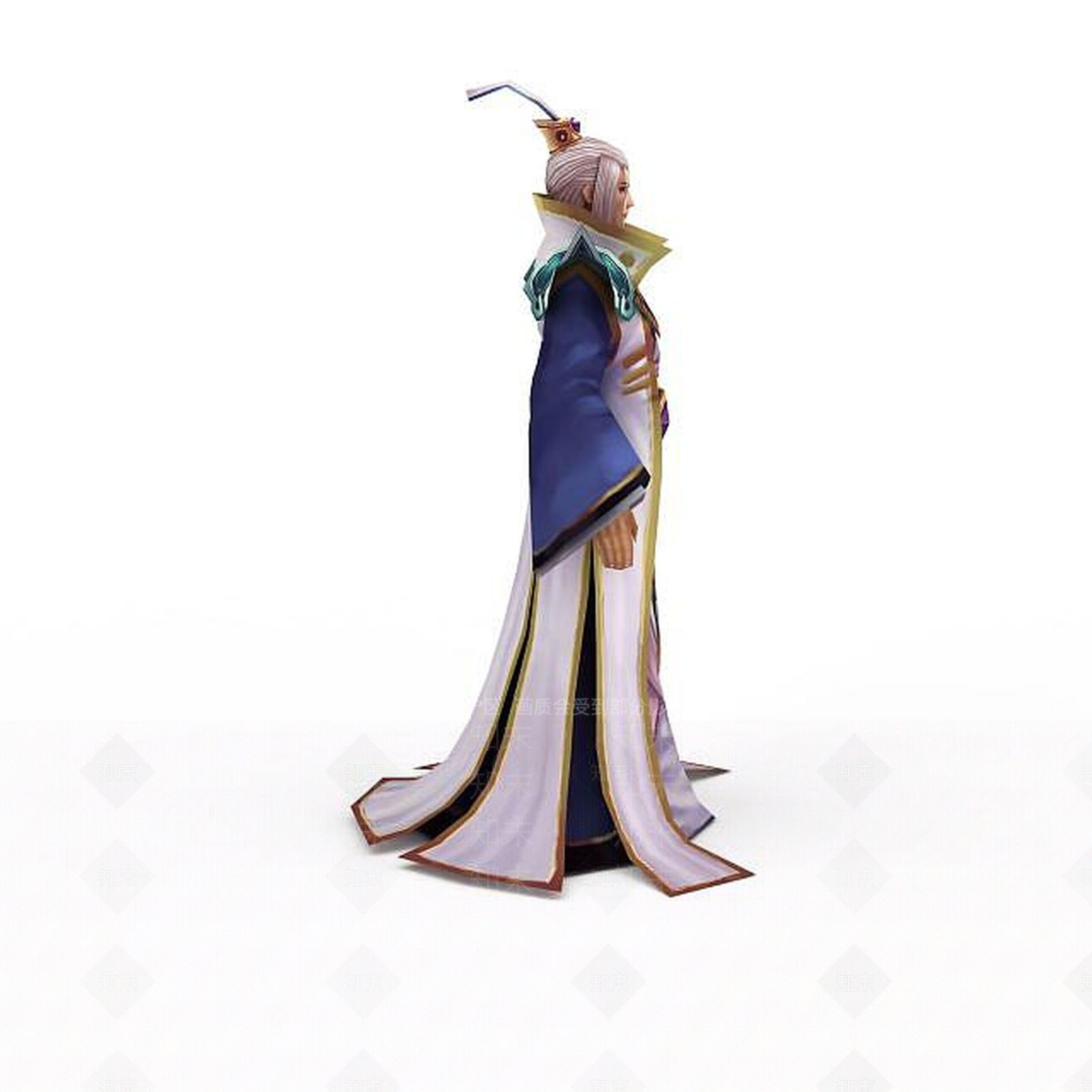 现代虚拟人物3D模型下载【ID:1199843655】