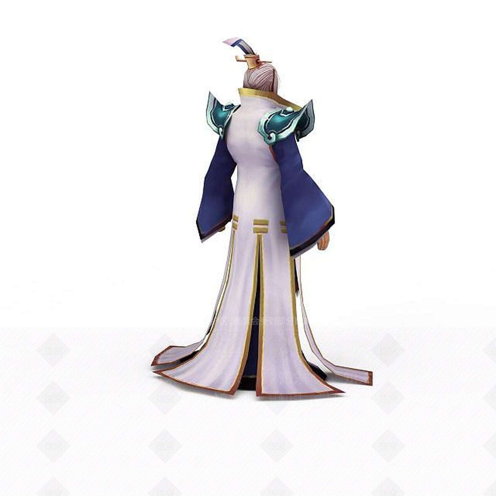 现代虚拟人物3D模型下载【ID:1199843655】