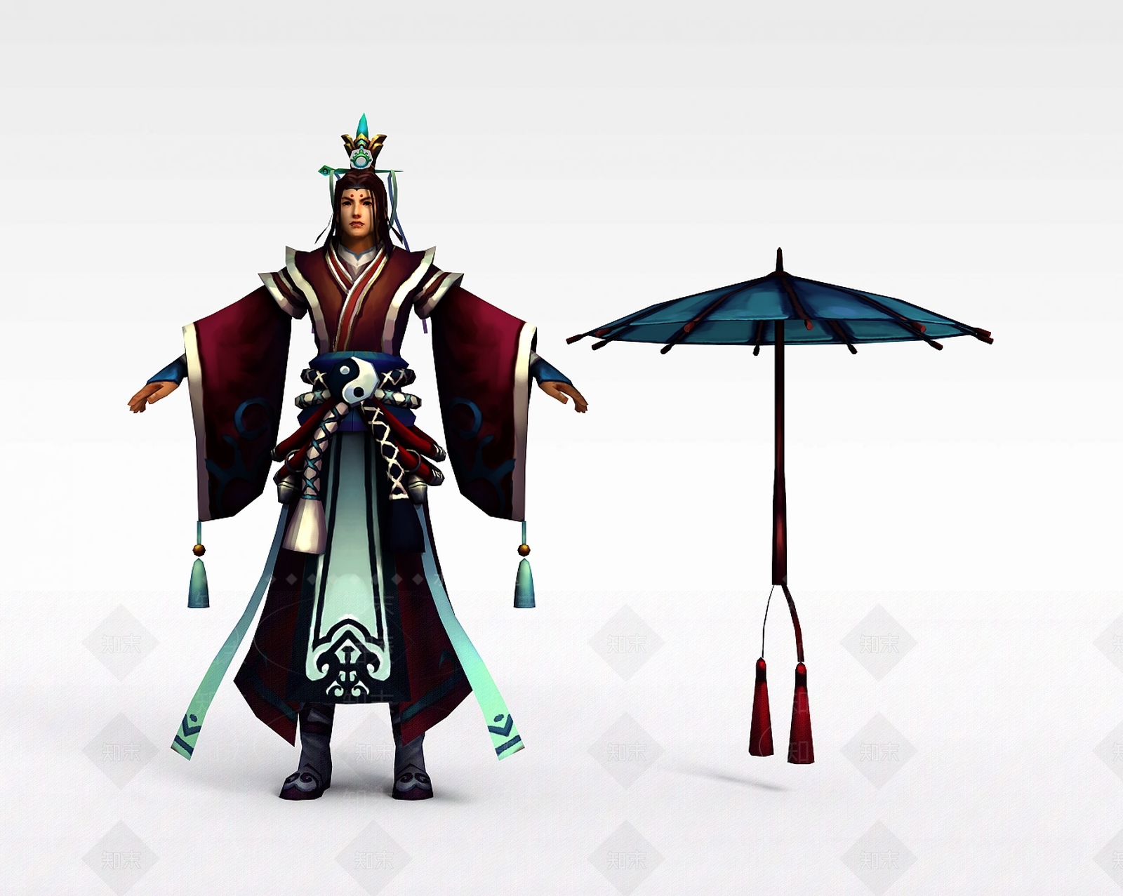 现代虚拟人物3D模型下载【ID:1199833302】