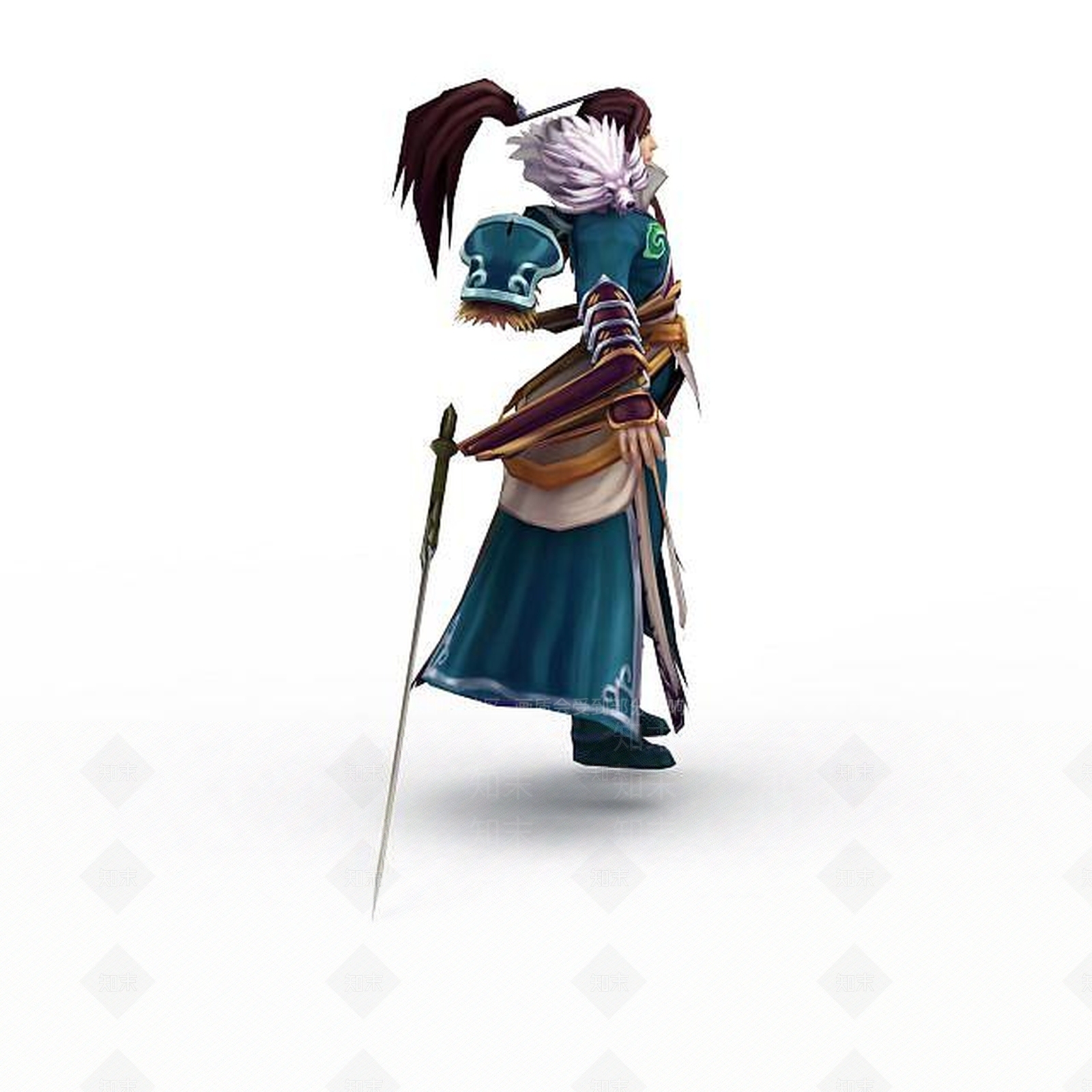 现代虚拟人物3D模型下载【ID:1199843643】