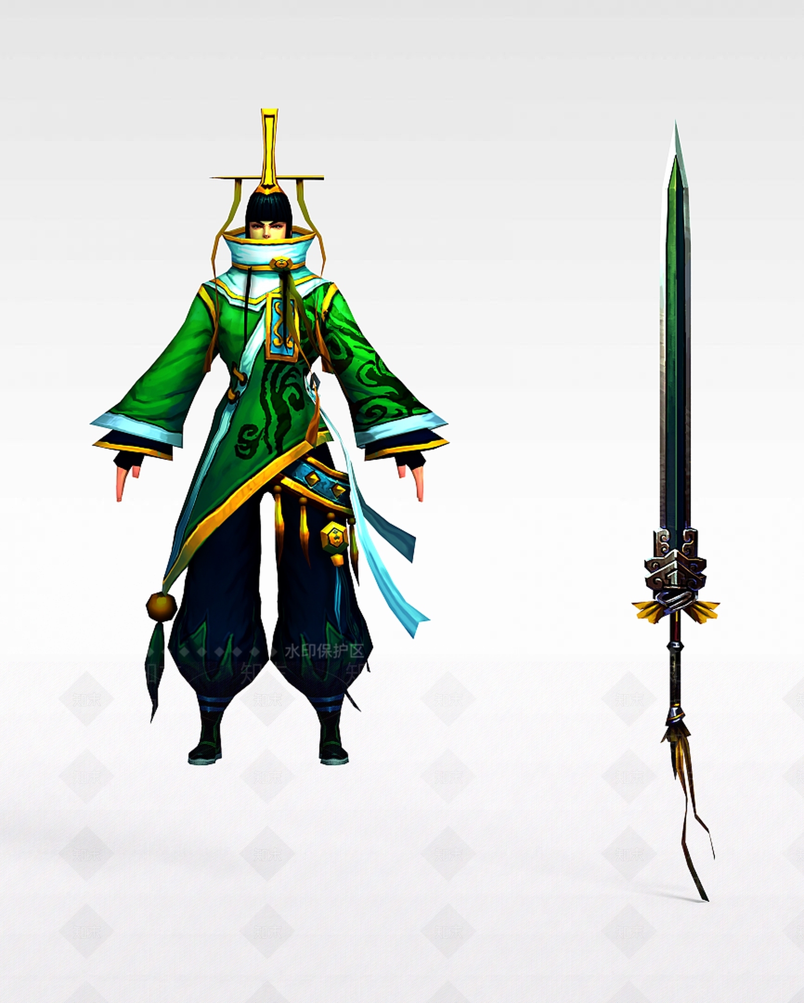 现代虚拟人物3D模型下载【ID:1199779742】