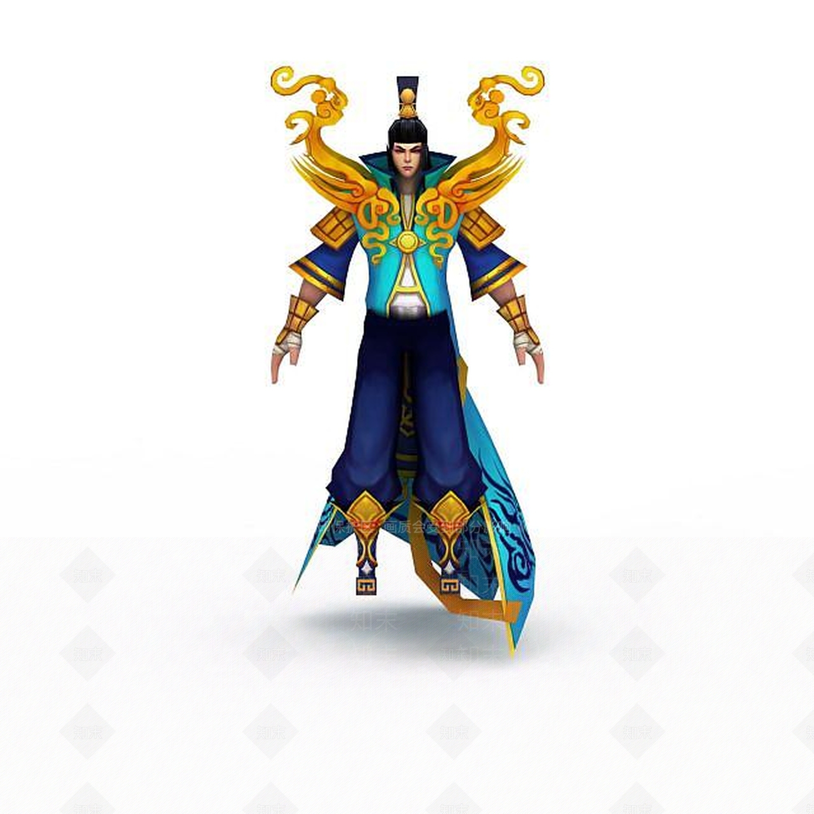 现代虚拟人物3D模型下载【ID:1199785065】