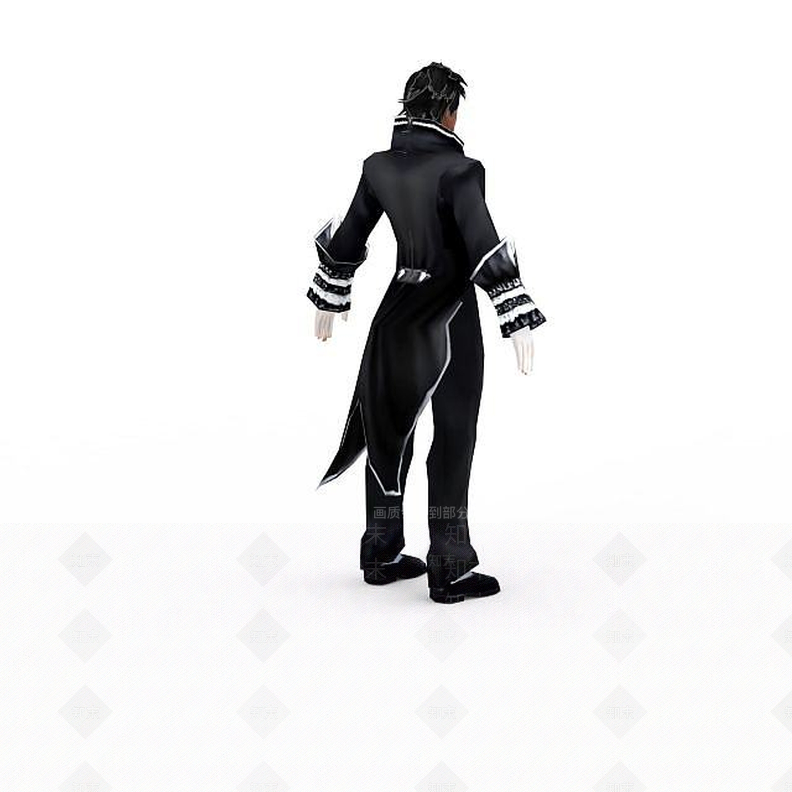 现代虚拟人物3D模型下载【ID:1199857979】