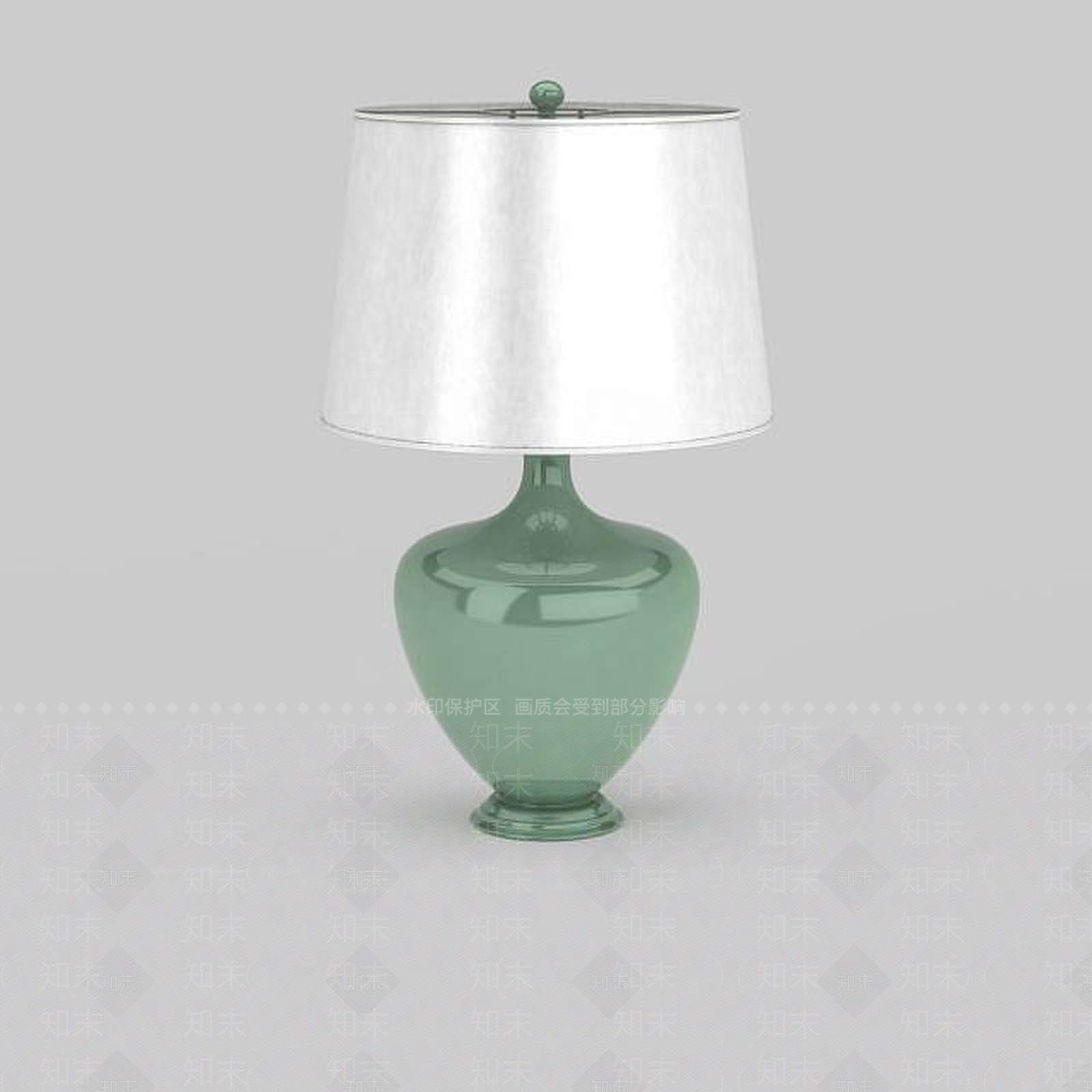 现代风格台灯3D模型下载【ID:1197645452】