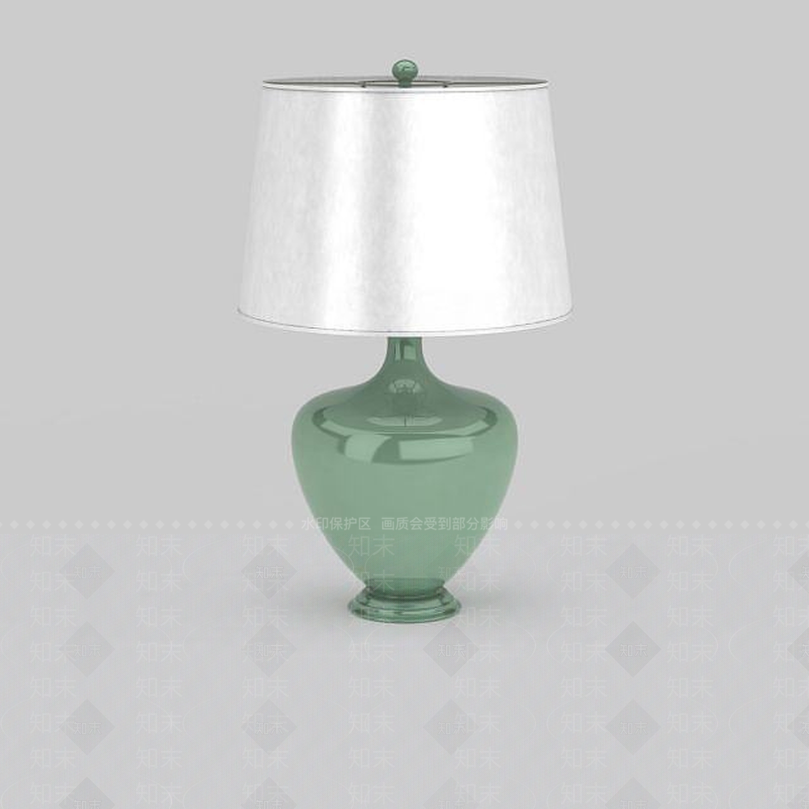 现代风格台灯3D模型下载【ID:1197645452】