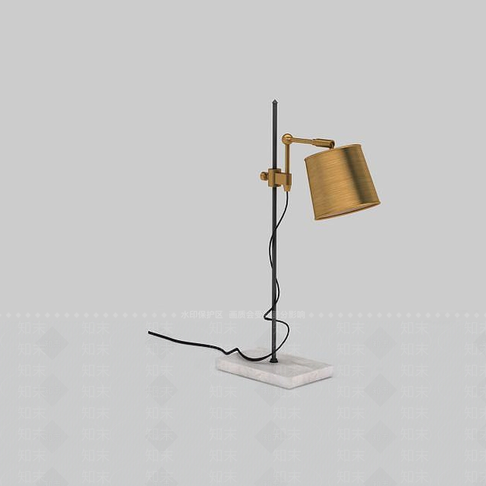 现代书房台灯3D模型下载【ID:1197645457】