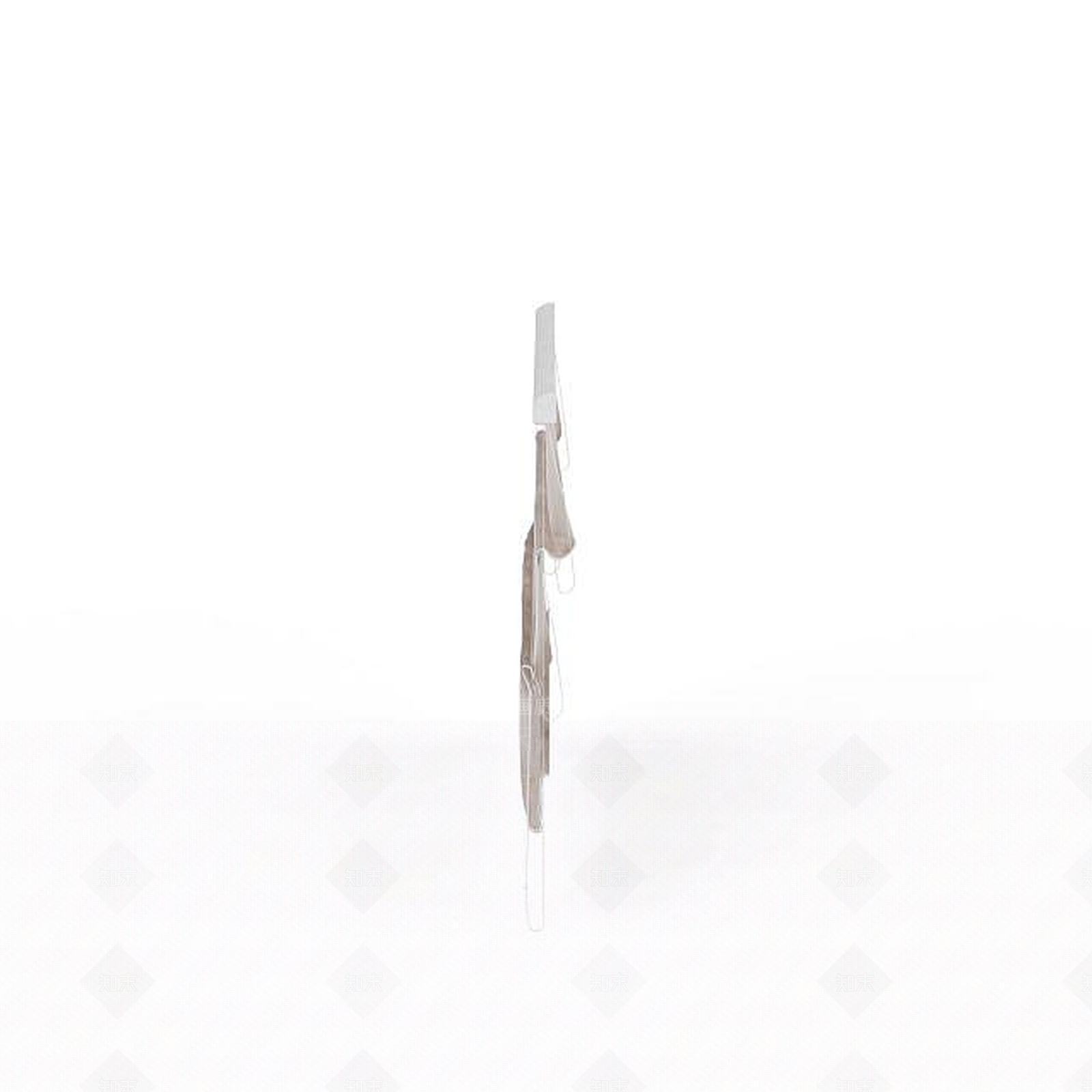 现代办公室遮光窗帘3D模型下载【ID:1197645840】