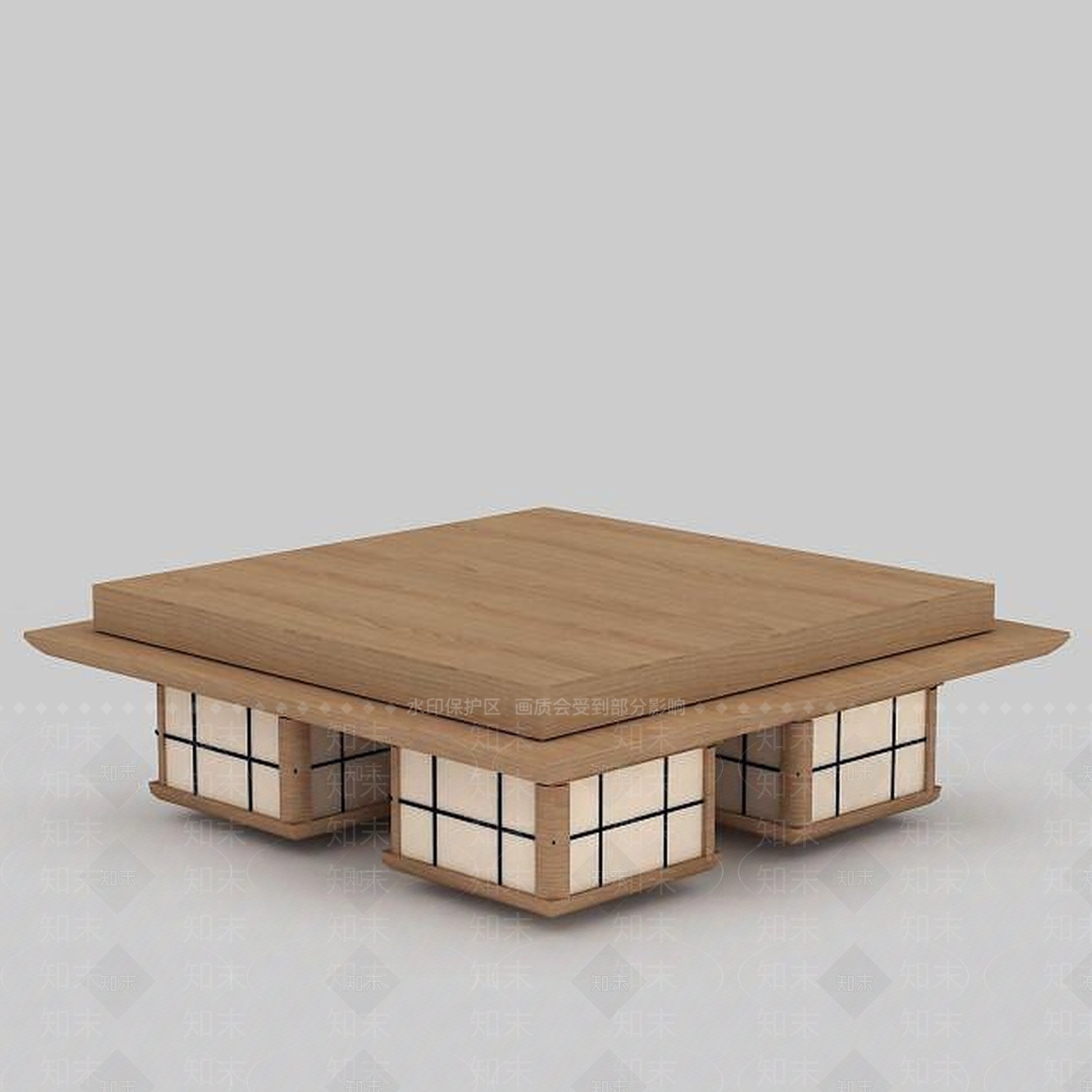 现代封闭式厨房3D模型下载【ID:1197645829】