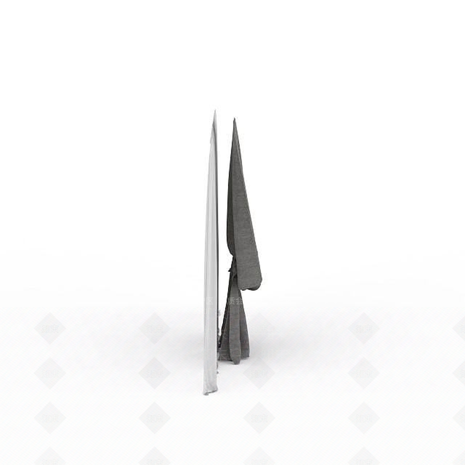 现代经典窗帘3D模型下载【ID:1197646260】