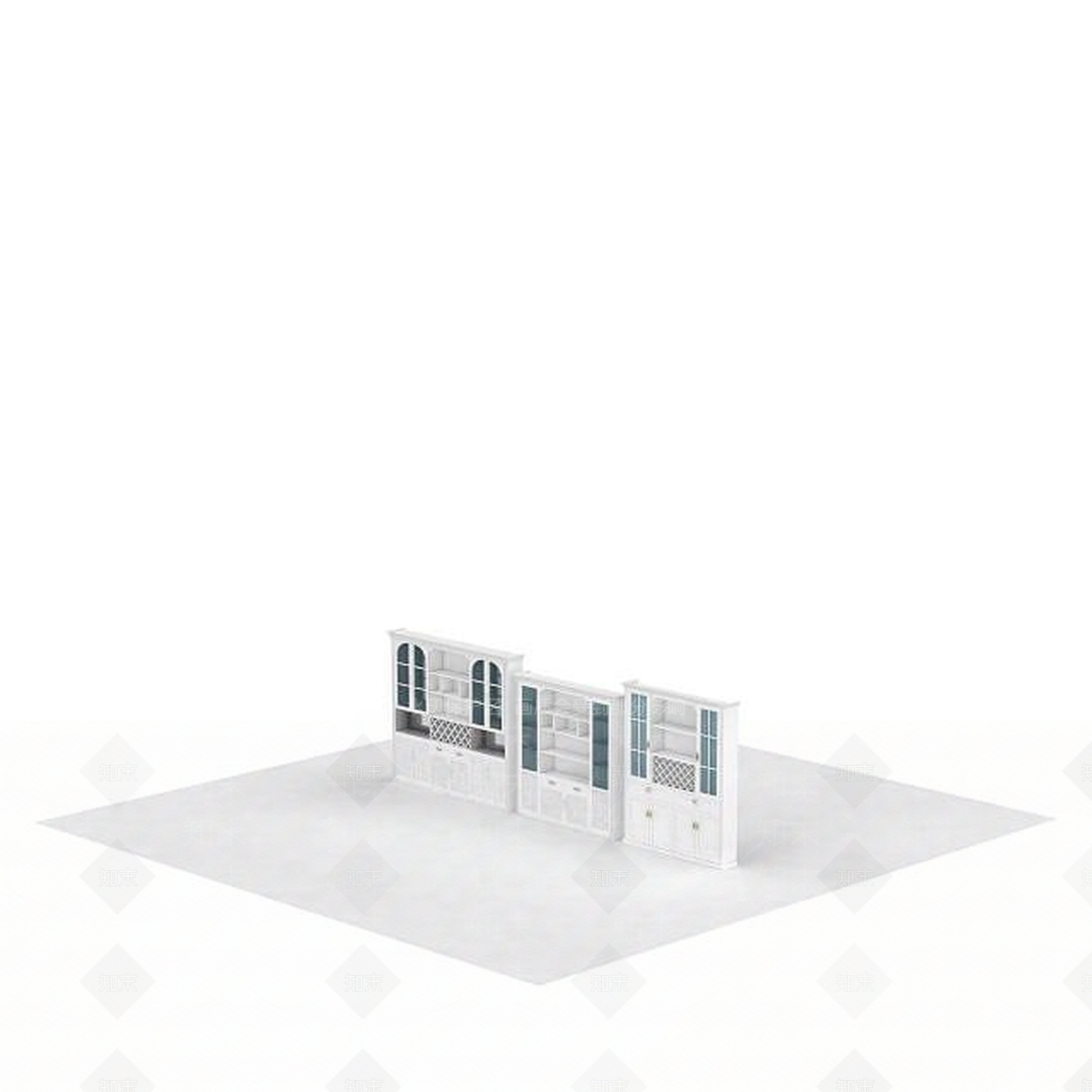 现代衣柜3D模型下载【ID:1199857910】