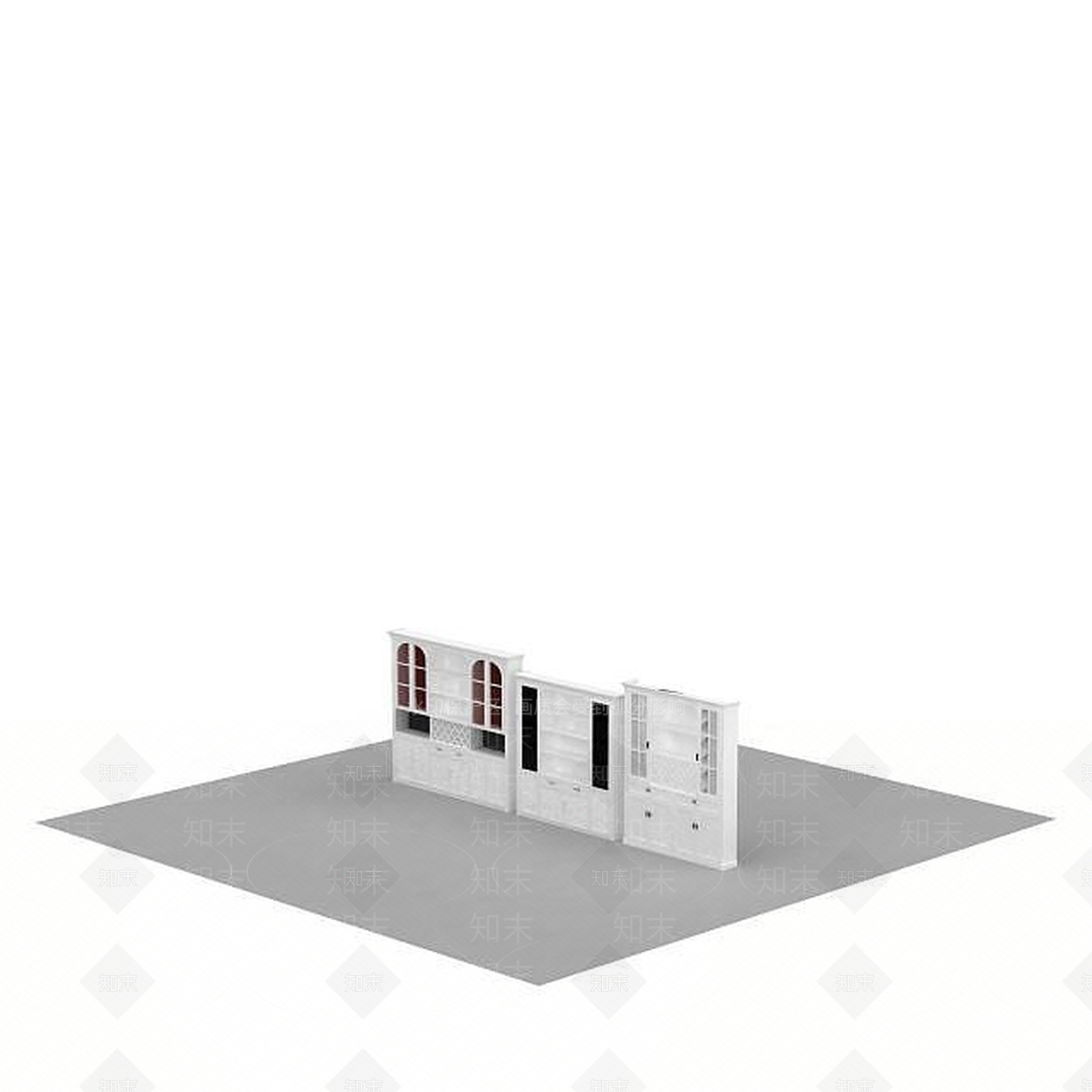 现代衣柜3D模型下载【ID:1199769543】