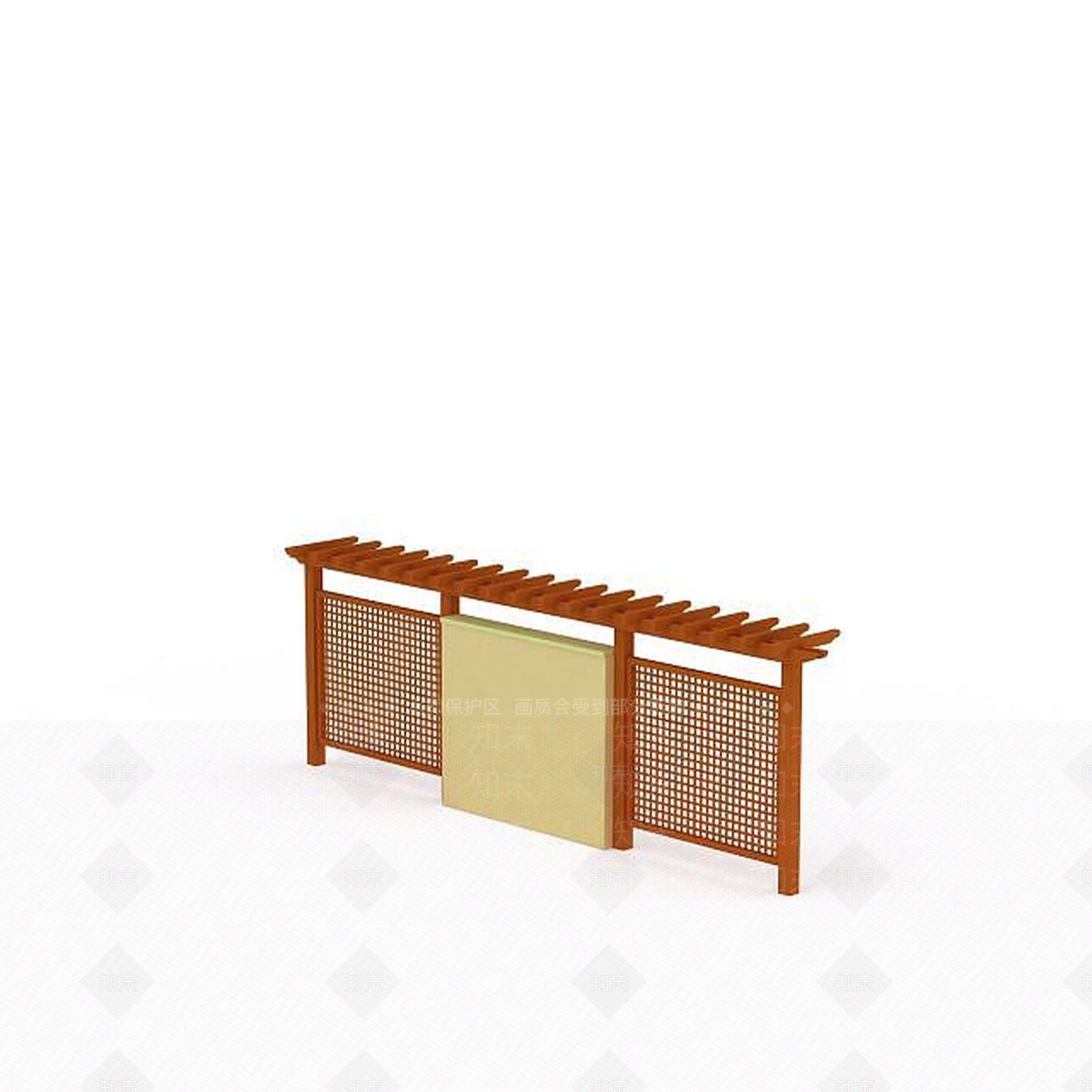 现代户外椅3D模型下载【ID:1199850473】