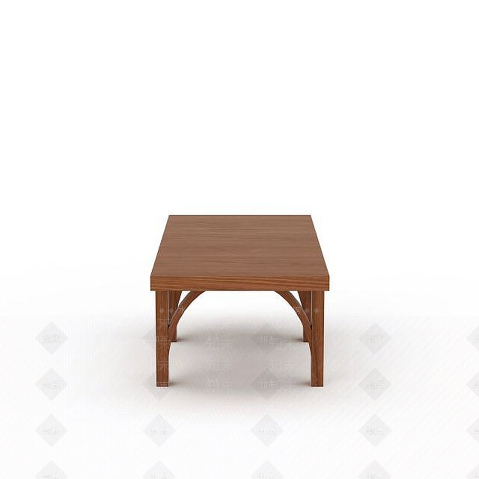 现代实木桌子3D模型下载【ID:1197647179】