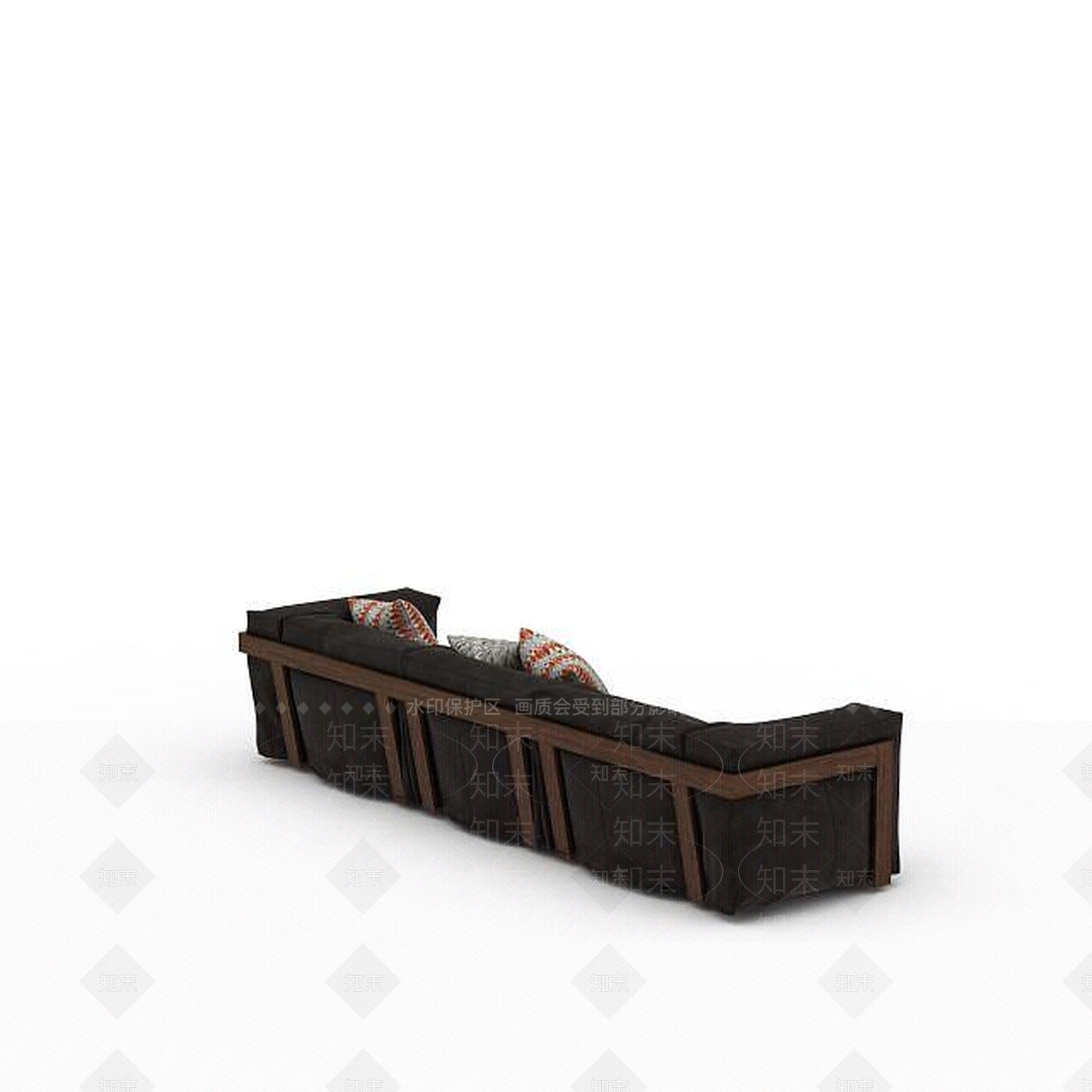 现代客厅沙发3D模型下载【ID:1197647228】