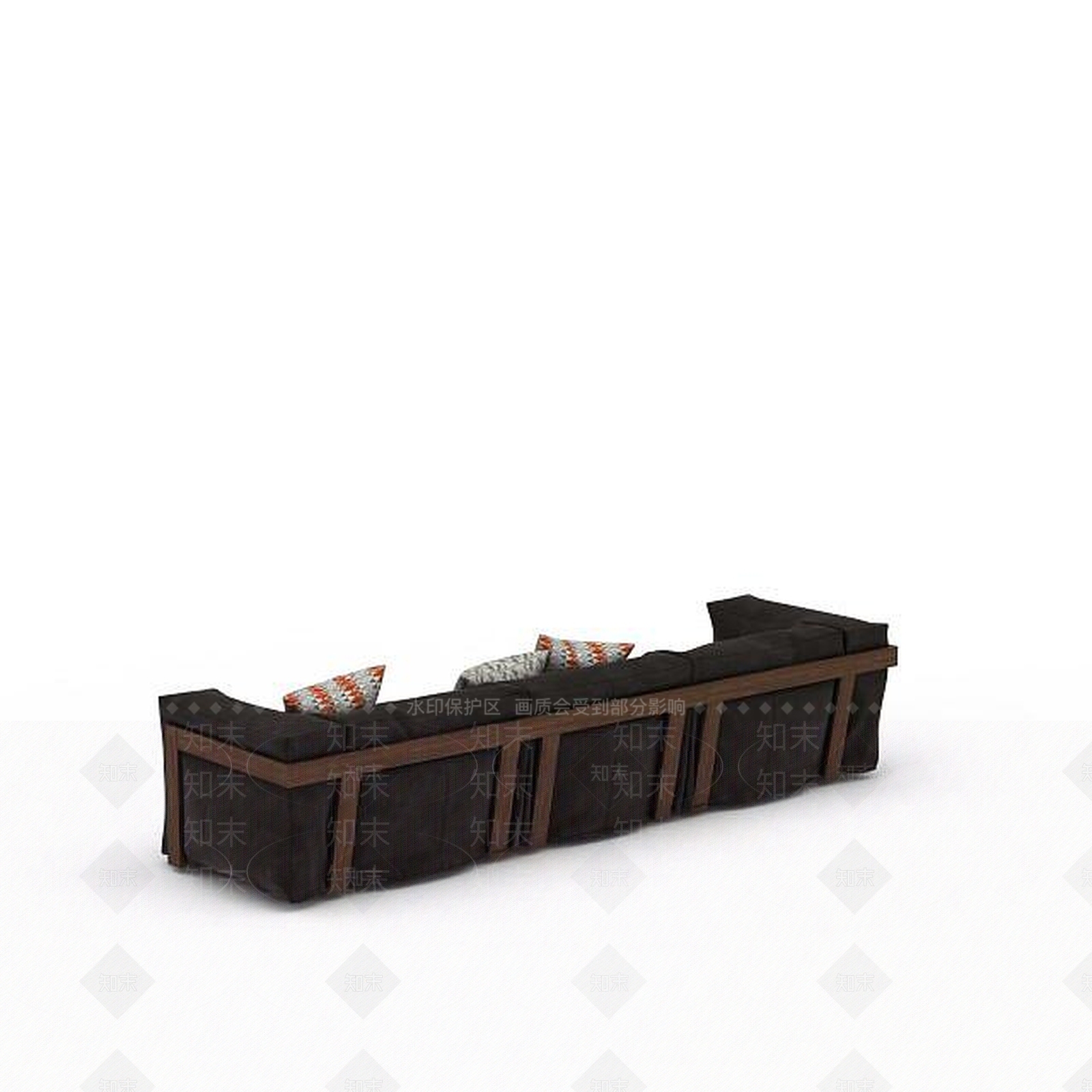 现代客厅沙发3D模型下载【ID:1197647228】