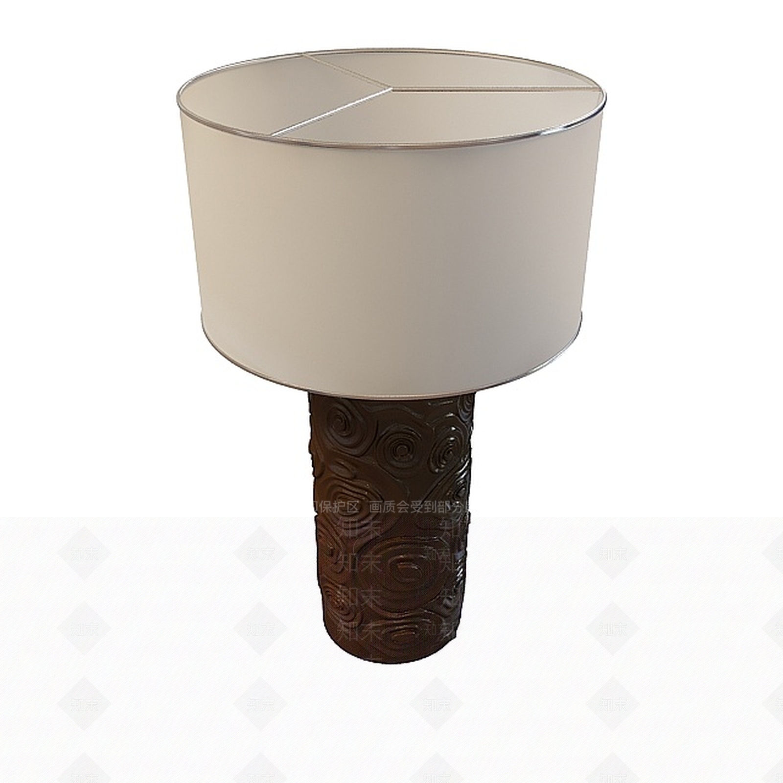 现代古典精品台灯3D模型下载【ID:1197647670】