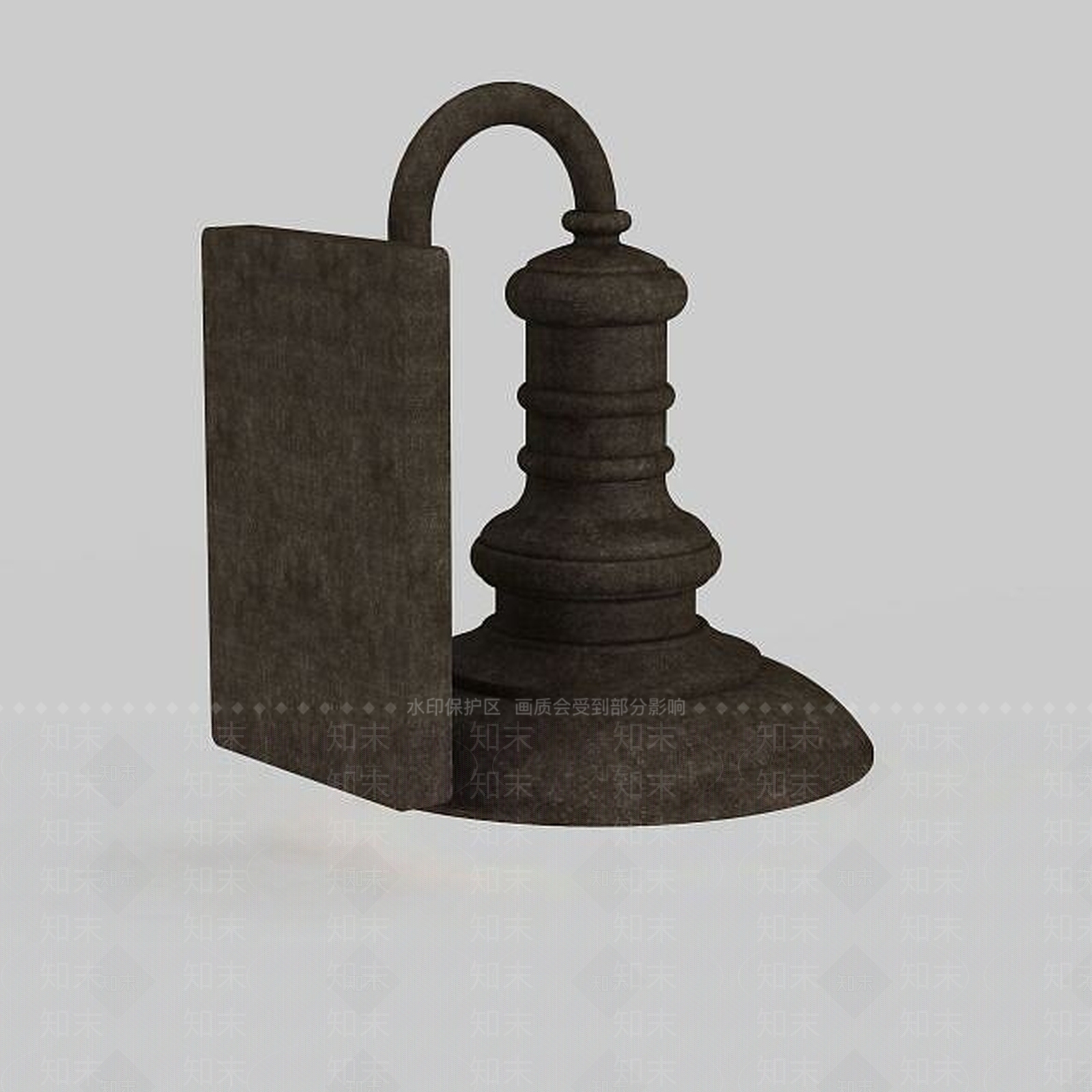 现代仿古壁灯3D模型下载【ID:1197647828】