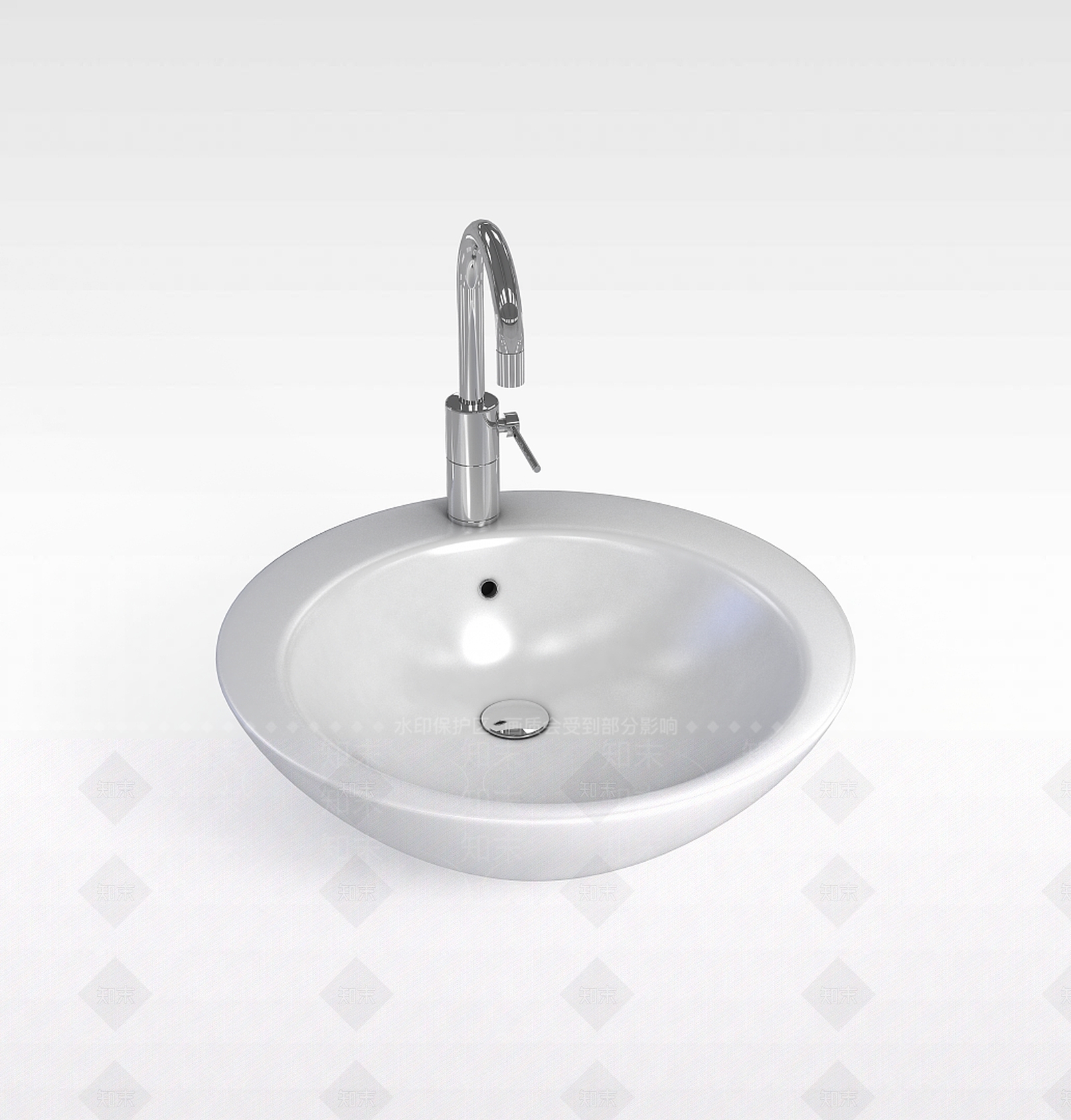 现代洗手池3D模型下载【ID:1197647943】
