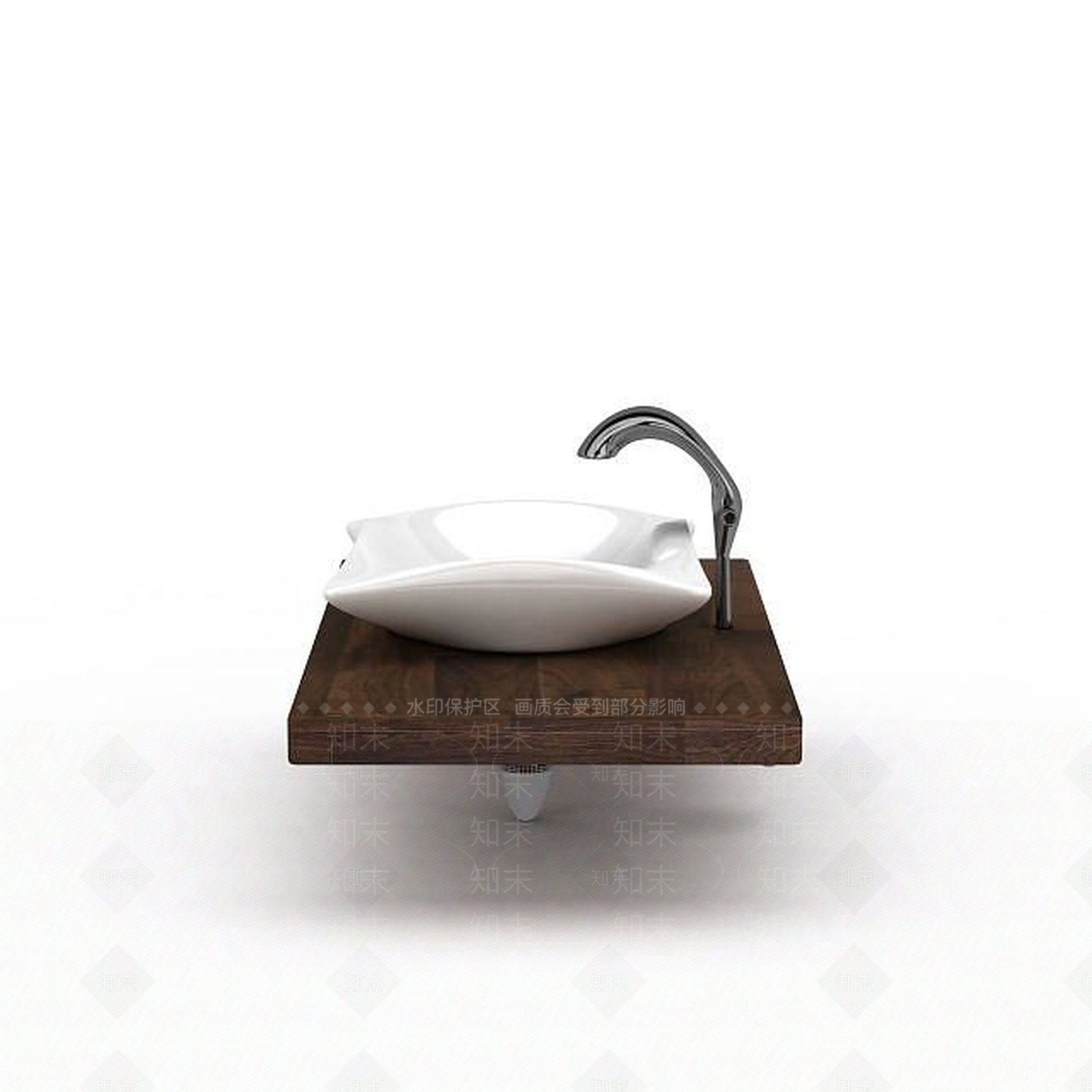 现代洗手池3D模型下载【ID:1197648111】