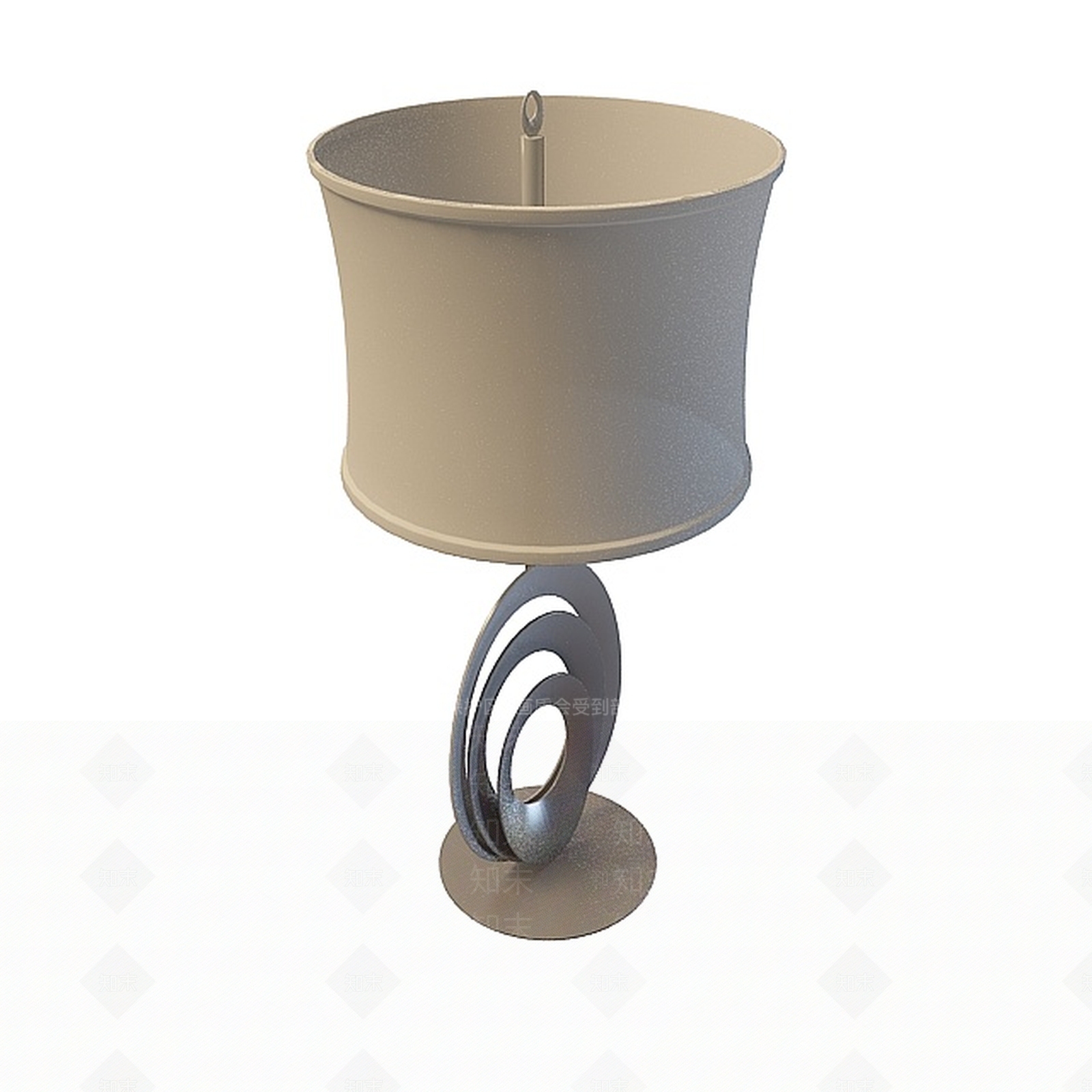 现代精品艺术台灯3D模型下载【ID:1197648756】