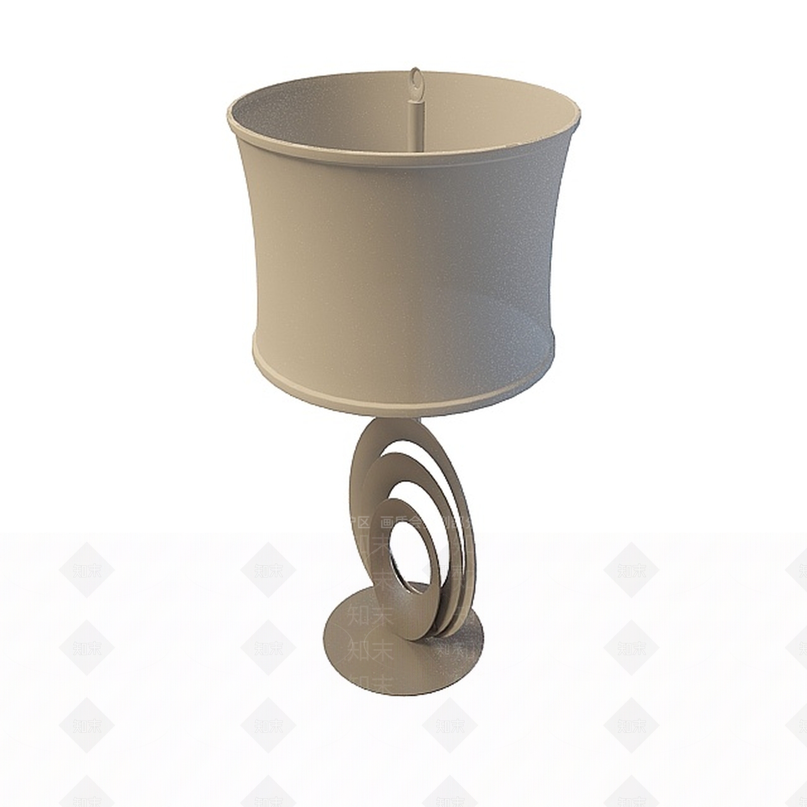 现代精品艺术台灯3D模型下载【ID:1197648756】