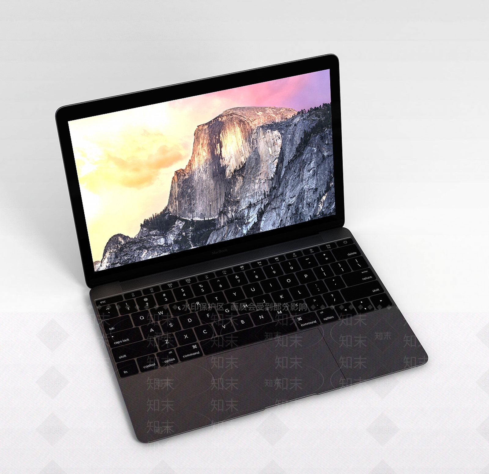 现代笔记本电脑3D模型下载【ID:1197648995】