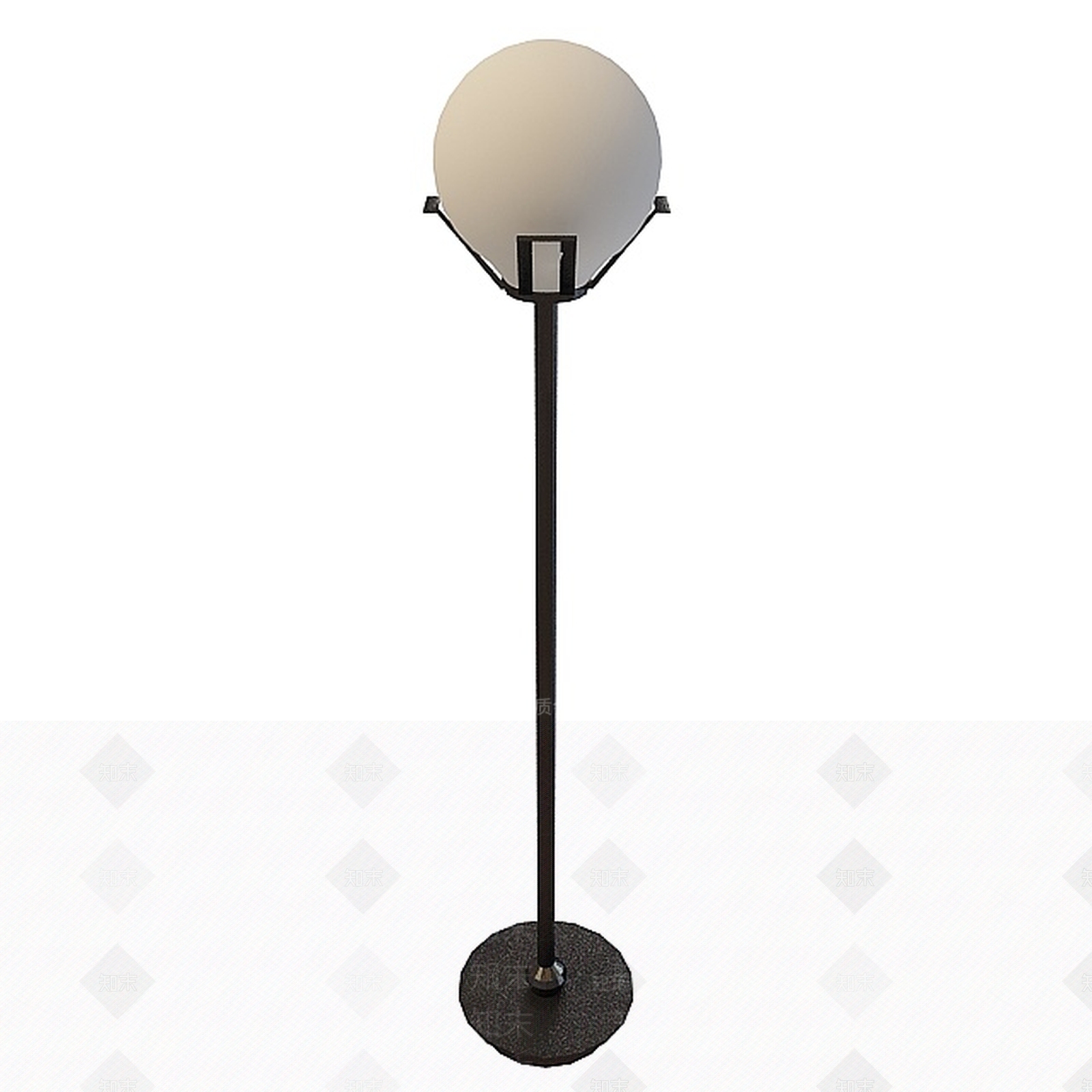 现代客厅落地灯3D模型下载【ID:1197649015】