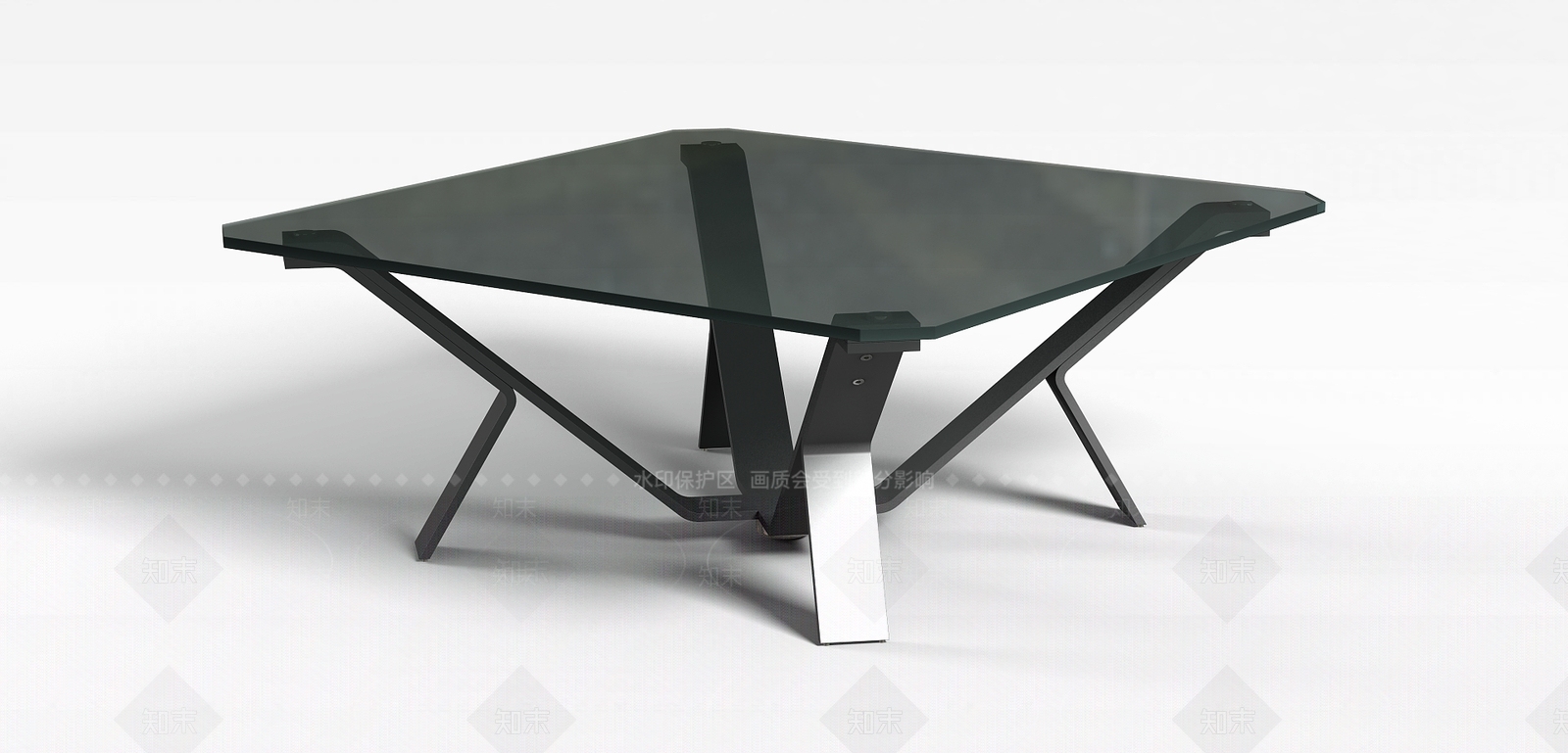 现代客厅桌子3D模型下载【ID:1197649594】