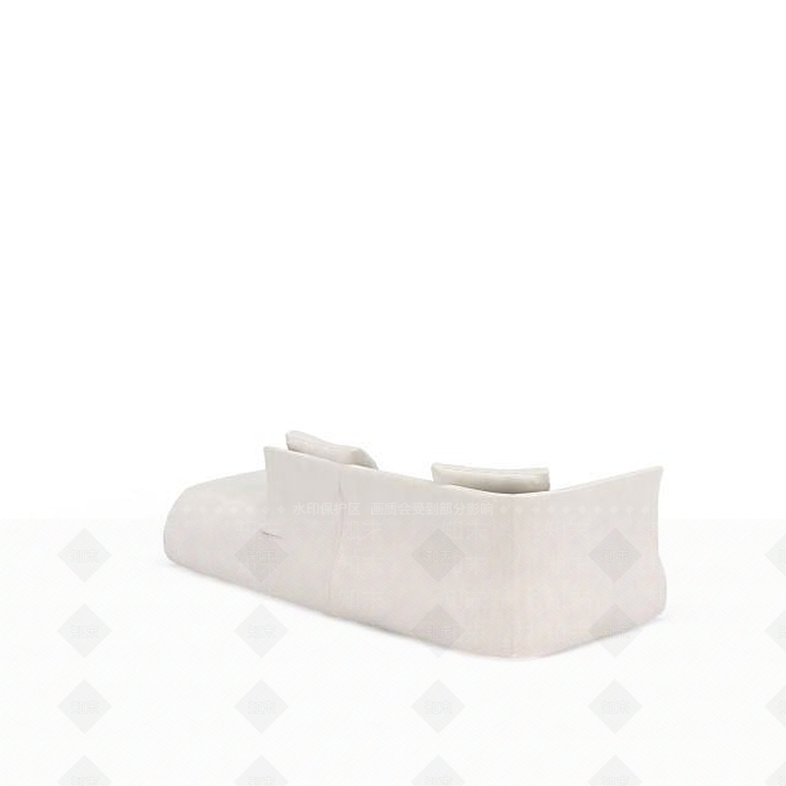 现代客厅转角沙发3D模型下载【ID:1197649944】