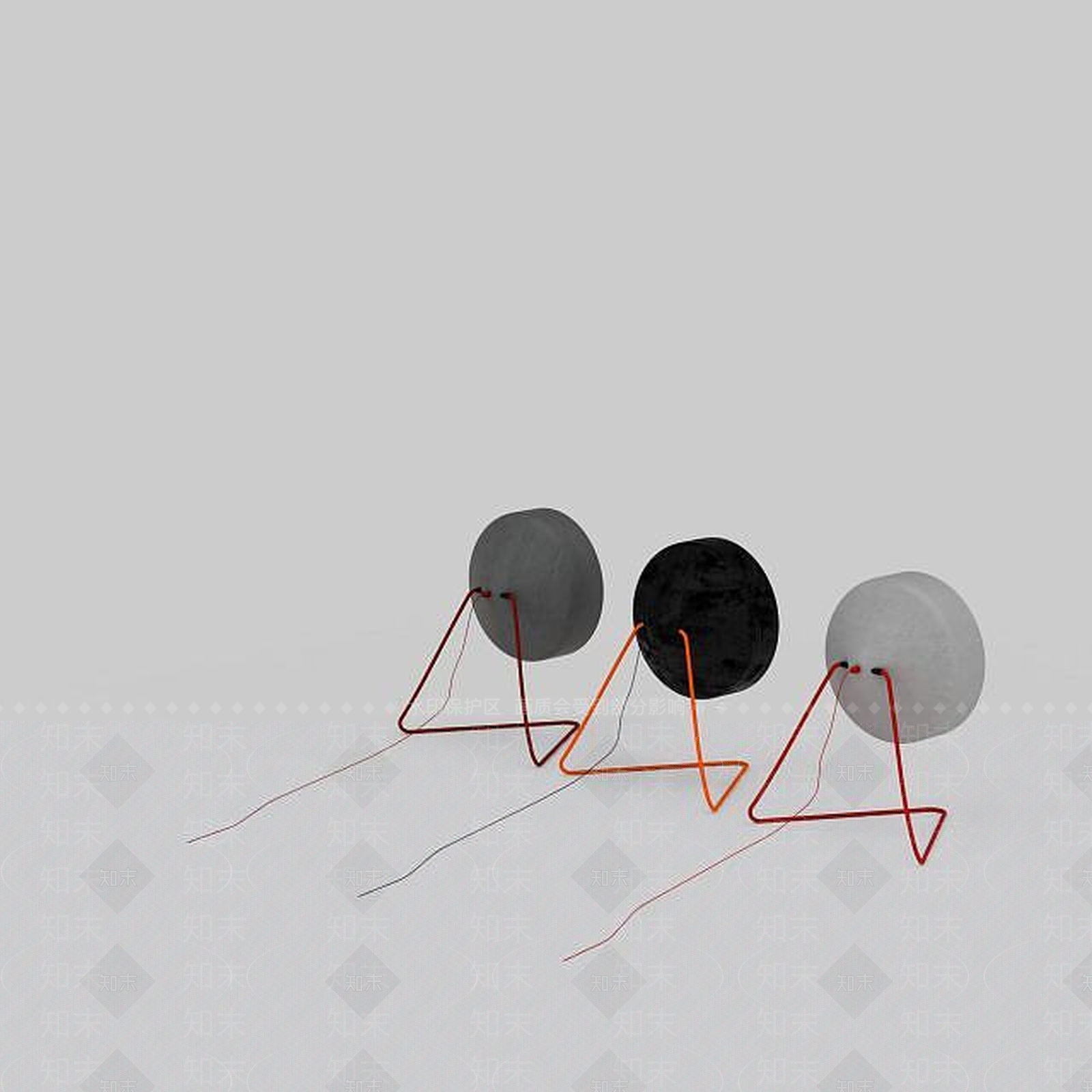 现代创意台灯3D模型下载【ID:1197650504】