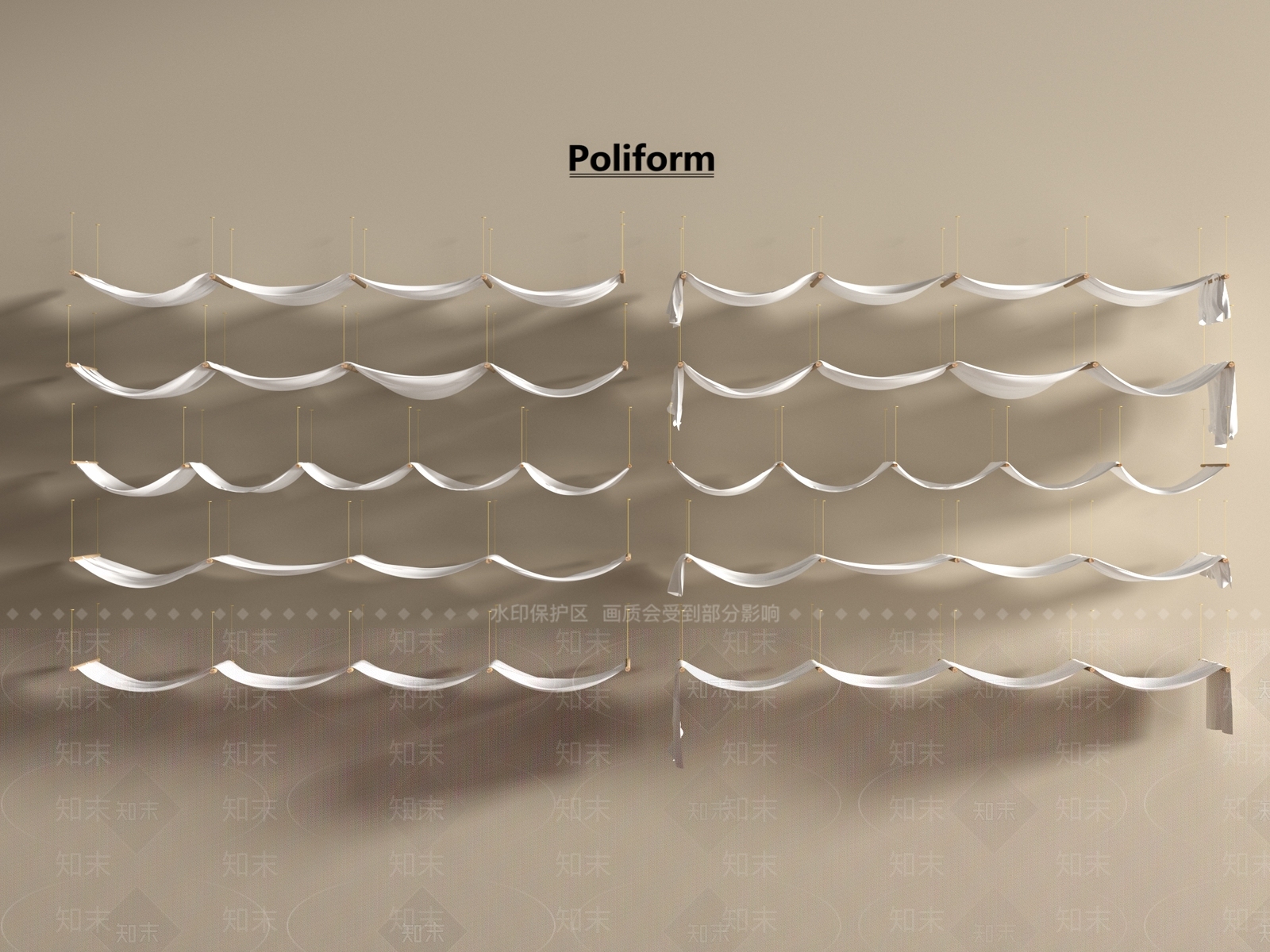现代吊顶3D模型下载【ID:1197651702】